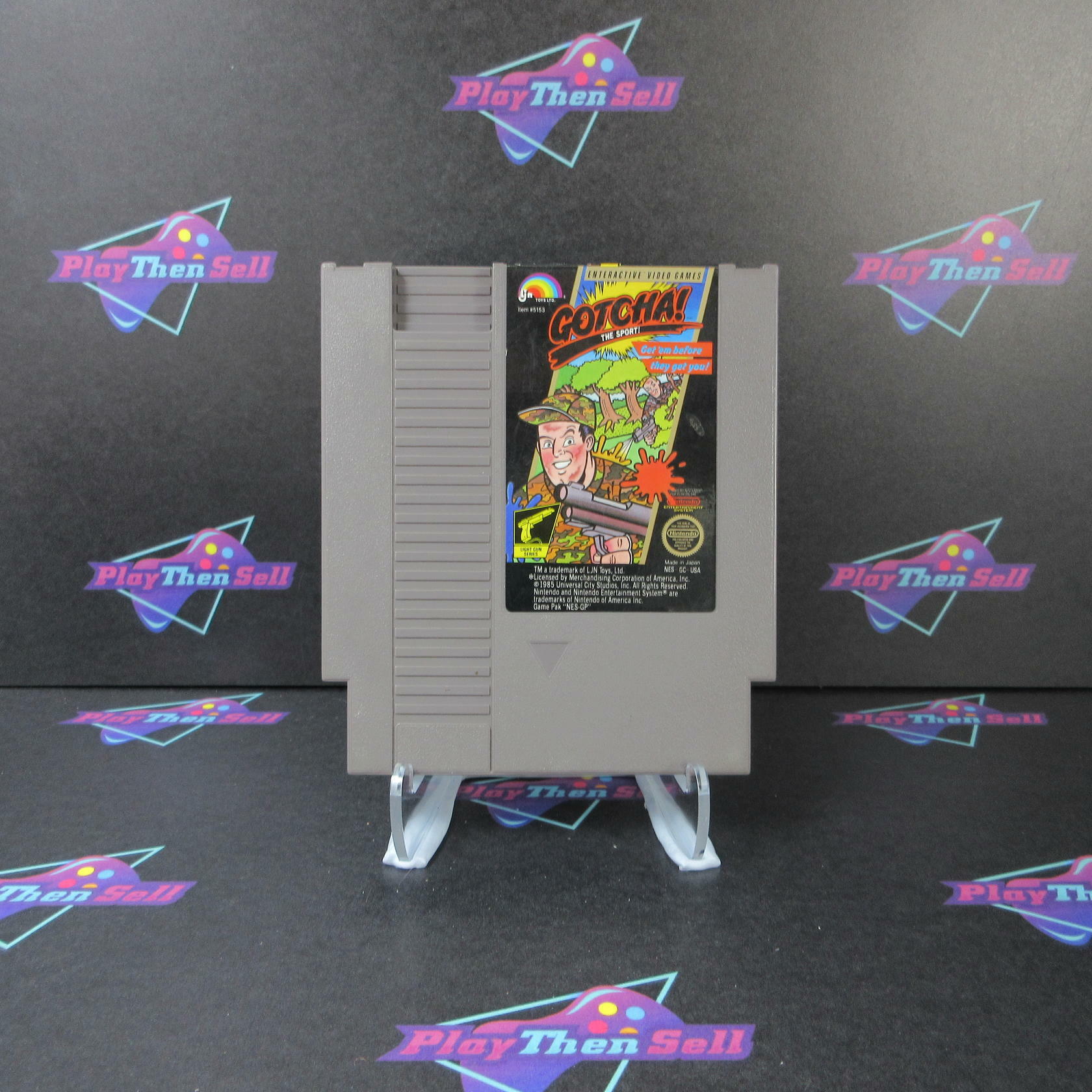 Gotcha! The Sport! Nintendo NES Cartridge Only - Authentic / Tested - Very Good