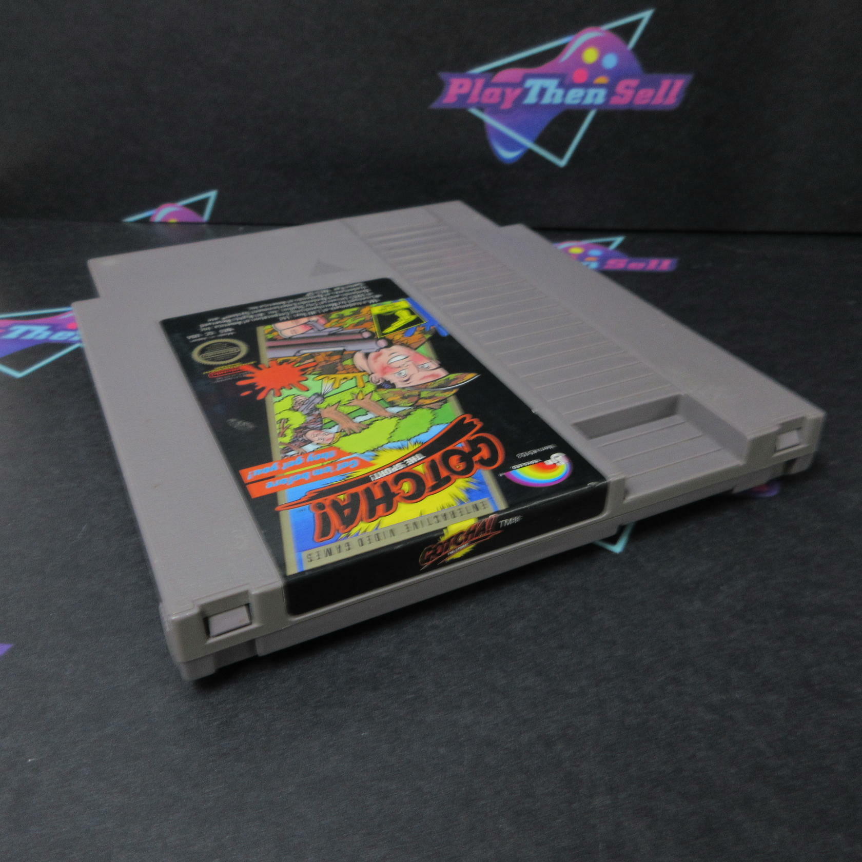 Gotcha! The Sport! Nintendo NES Cartridge Only - Authentic / Tested - Very Good