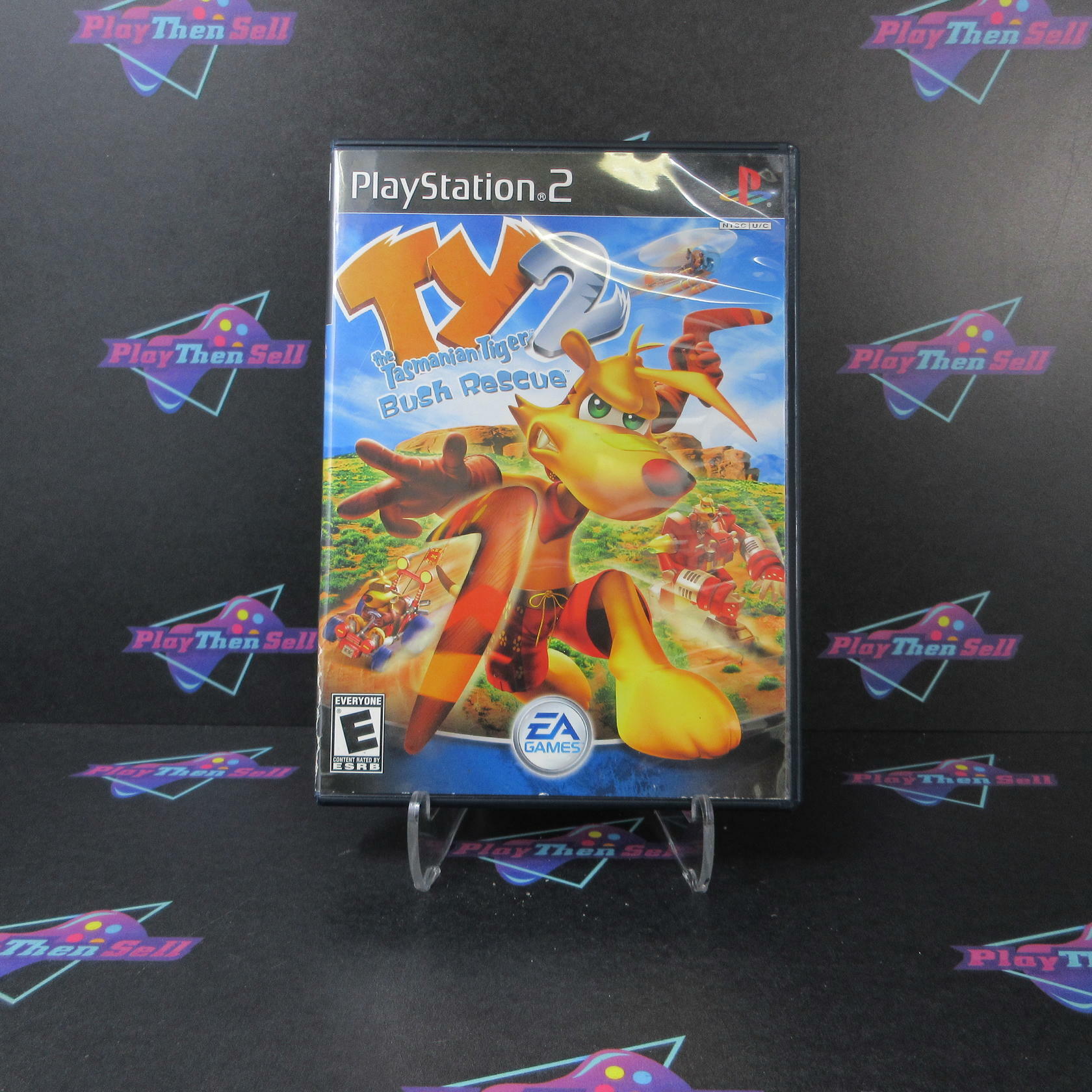 Ty the Tasmanian Tiger 2 Bush Rescue PS2 PlayStation 2 AD/DD/NM - Very Good
