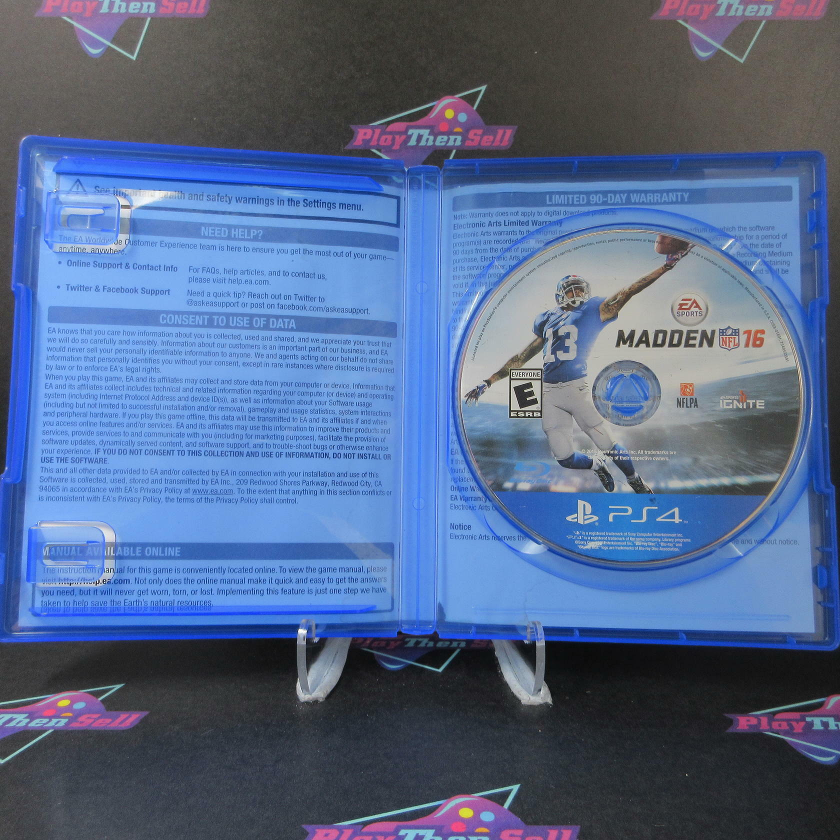 Madden NFL 16 Deluxe Edition PS4 PlayStation 4 AD Complete CIB - Very Good