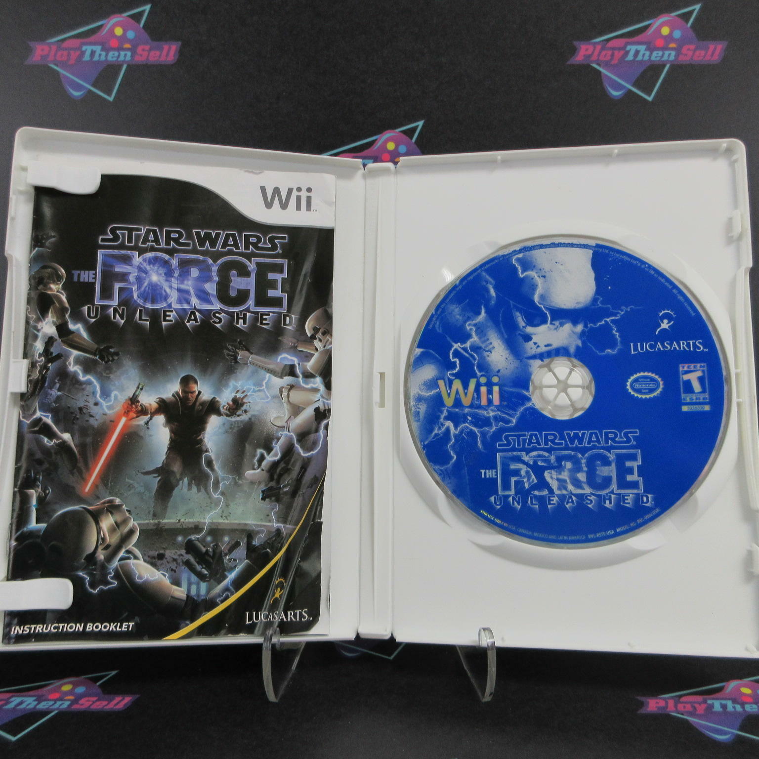 Star Wars The Force Unleashed Nintendo Wii AD/MD - Very Good