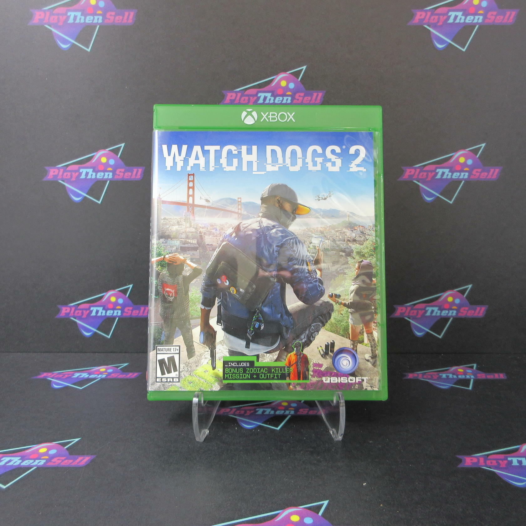 Watch Dogs 2 Xbox One AD Complete CIB - Very Good