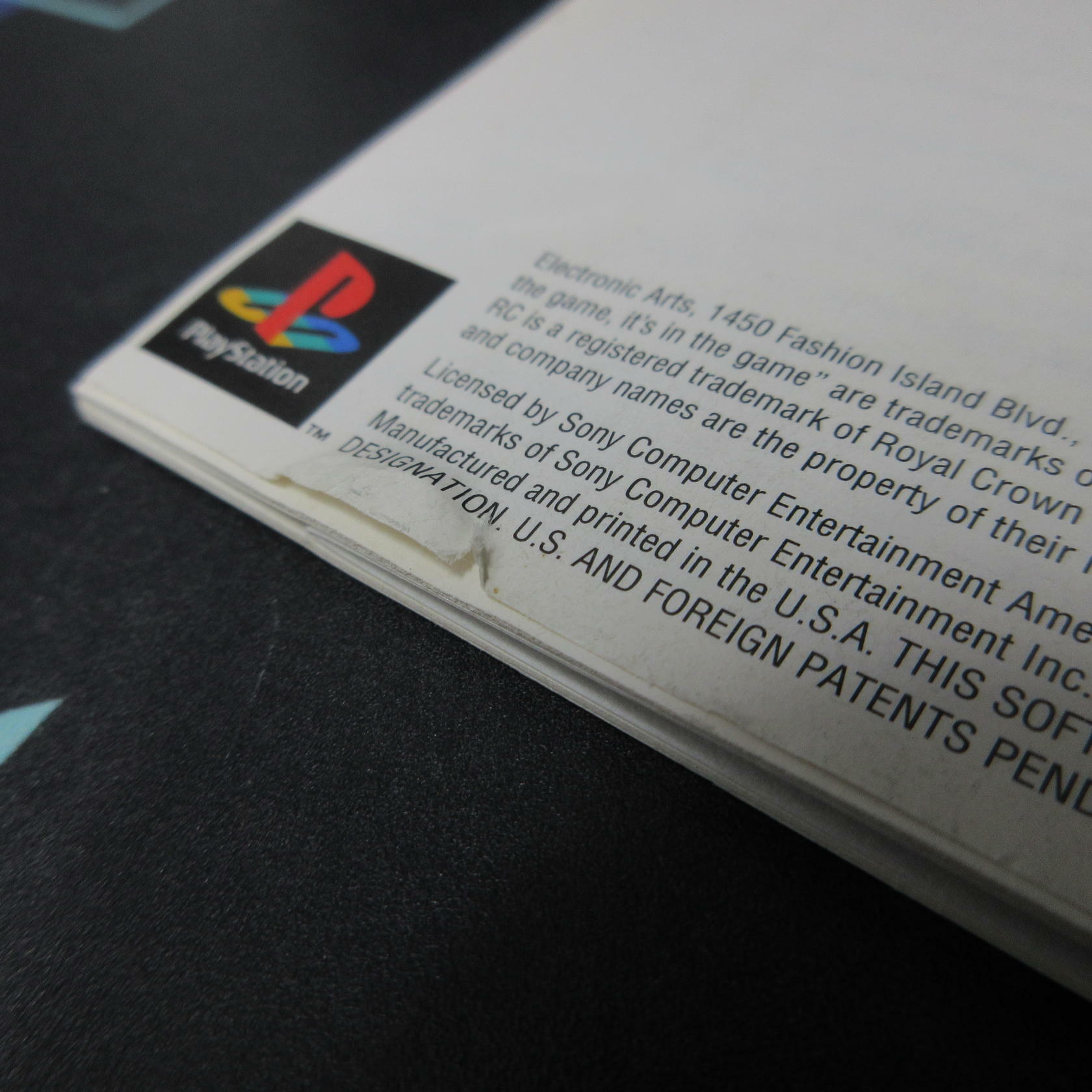 Andretti Racing + Reg Card PS1 PlayStation 1 MD Complete CIB - Very Good