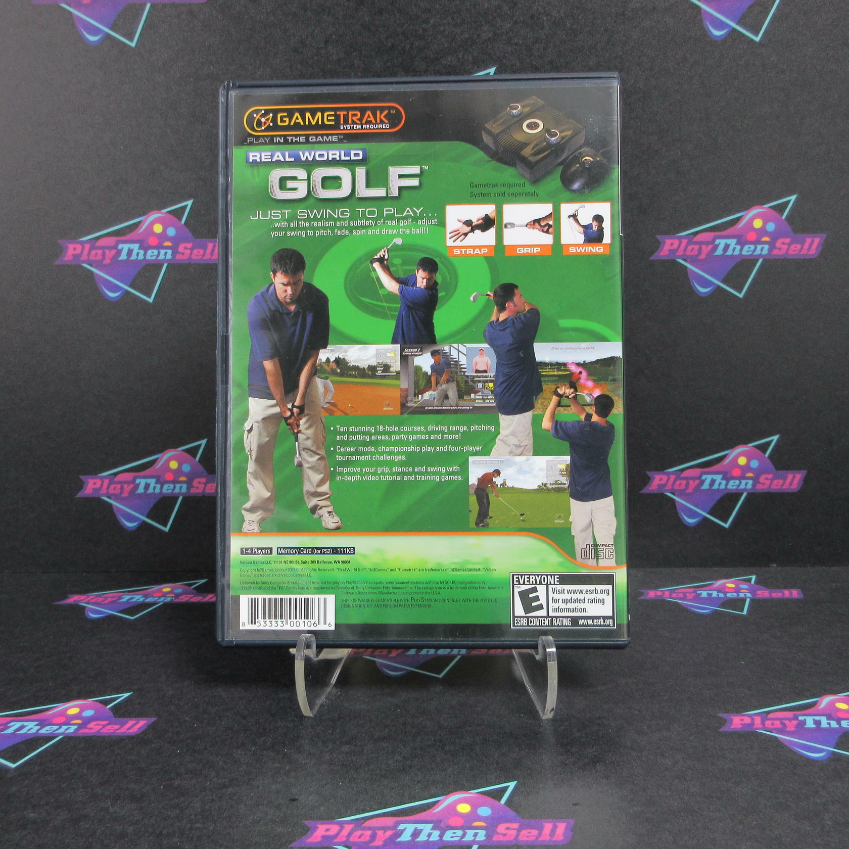 Real World Golf PlayStation 2 PS2 PlayStation 2 - Like New