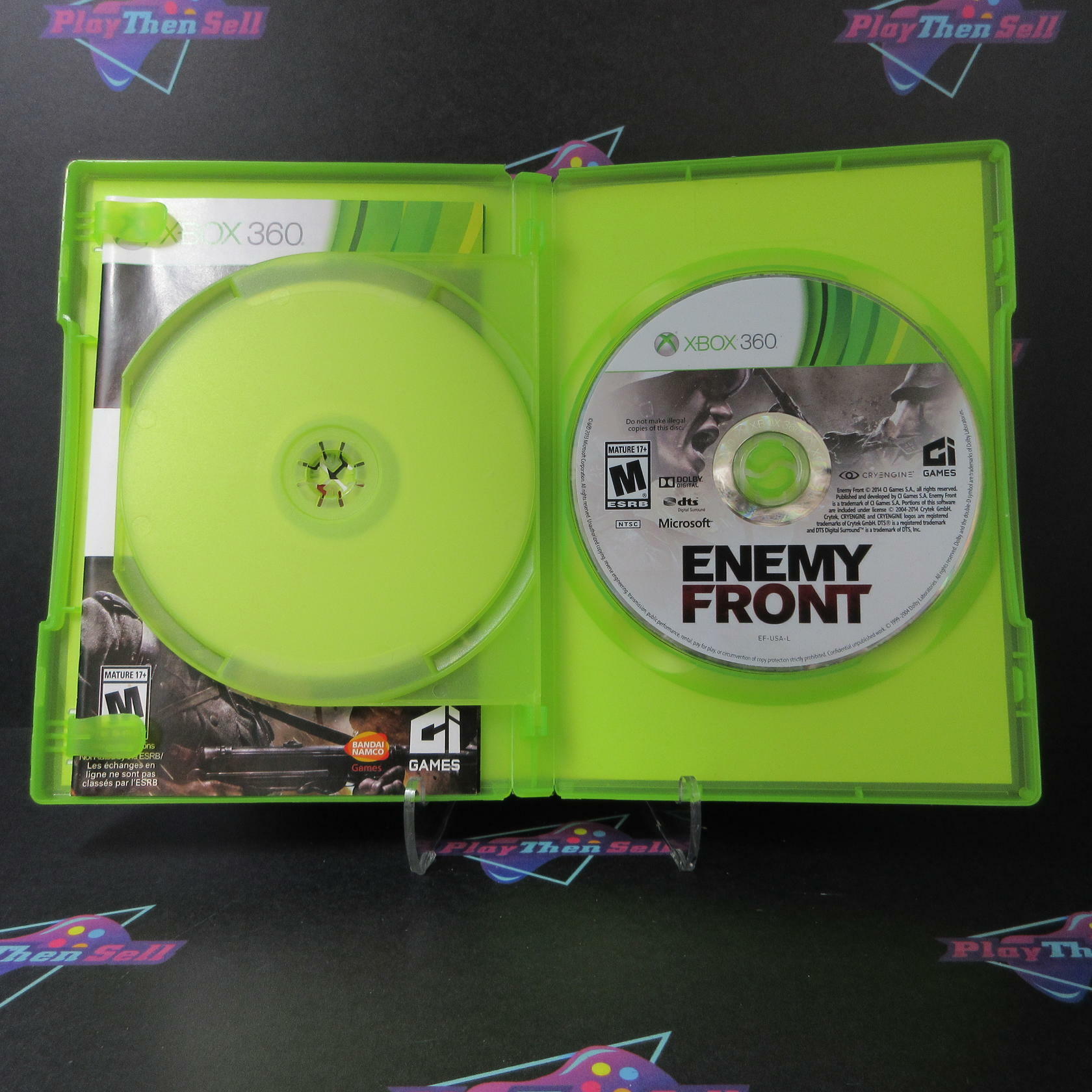 Enemy Front Special Edition Xbox 360 + Soundtrack - Like New