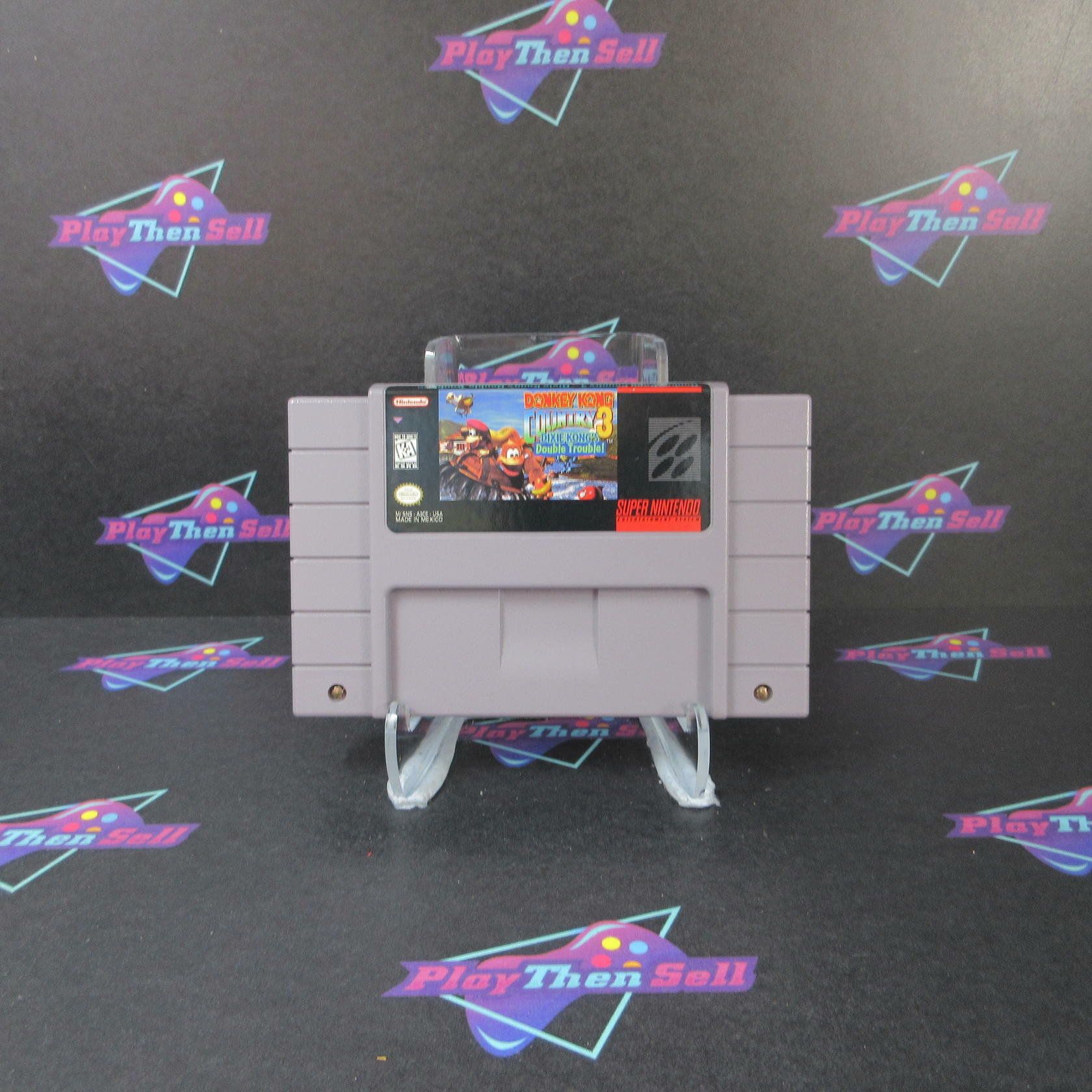 Donkey Kong Country 3 Dixie Kongs Double Trouble SNES Cartridge Only - Very Good