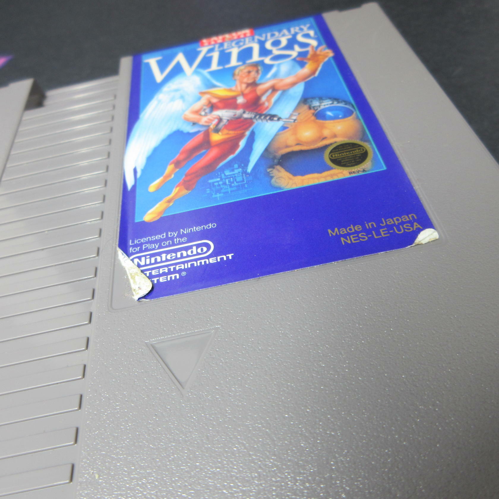 Legendary Wings Nintendo NES Cart Only AD Authentic / Tested - Very Good