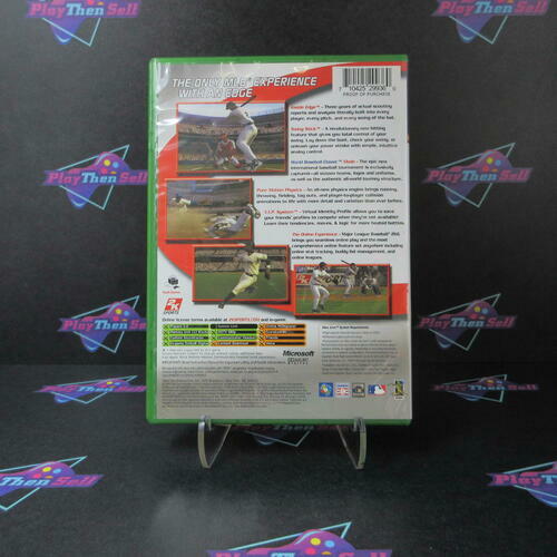 Major League Baseball 2K6 Xbox + Sealed Cards / Reg Card - Like New