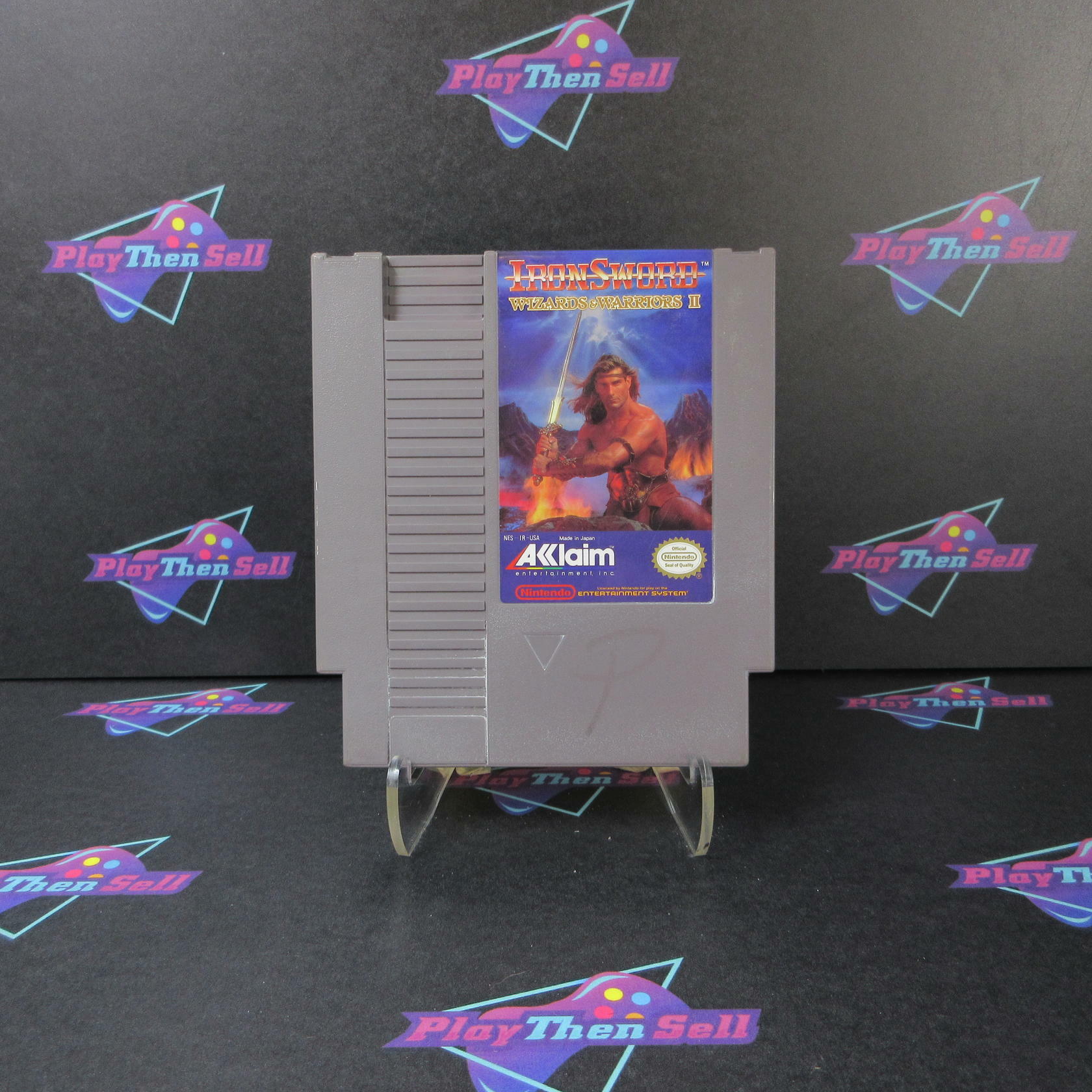 Wizards & Warriors II: Iron Sword Nintendo NES Cartridge Only AD - Very Good