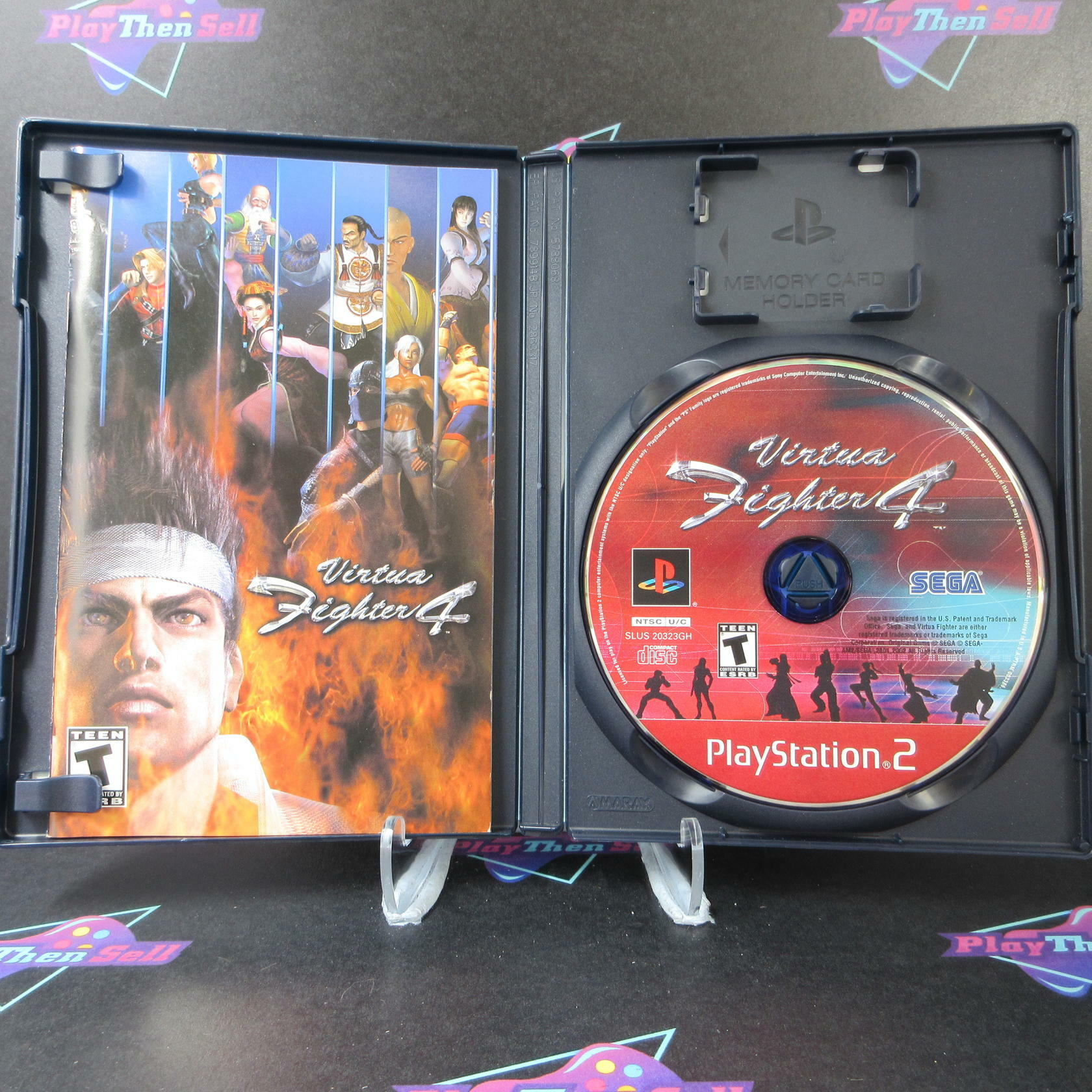Virtua Fighter 4 GH + Reg Card PS2 PlayStation 2 AD Complete CIB - Very Good