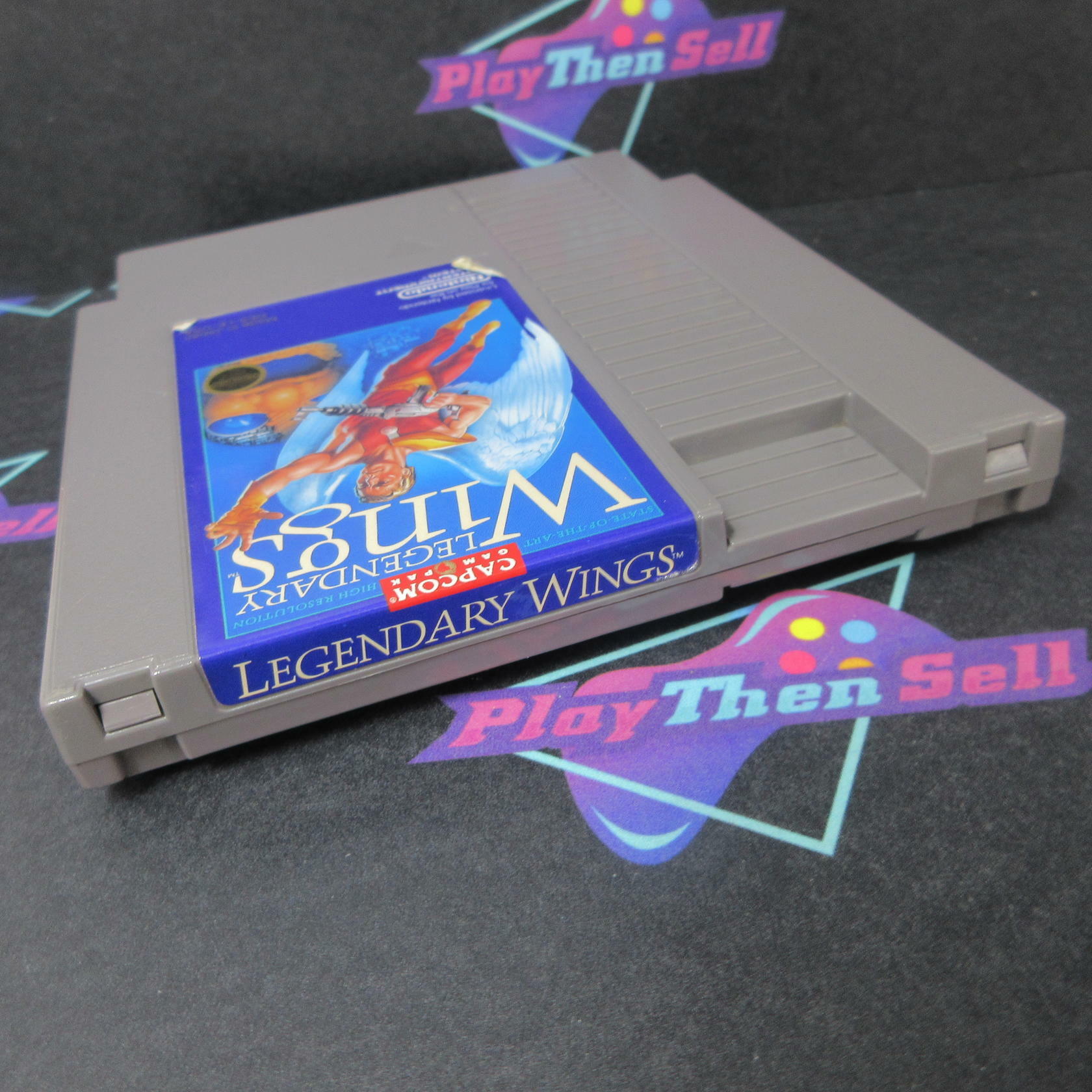 Legendary Wings Nintendo NES Cart Only AD Authentic / Tested - Very Good