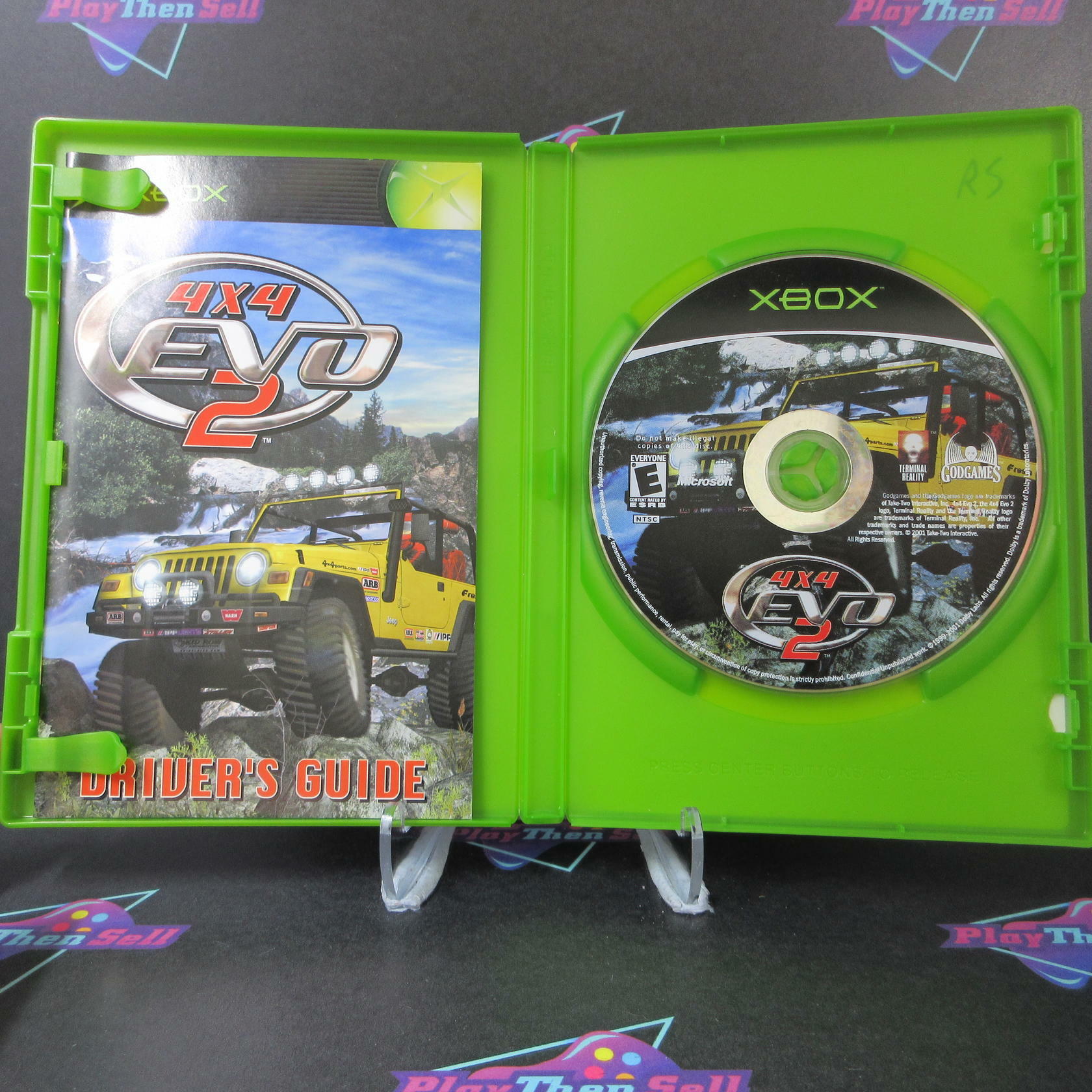 4X4 Evo 2 Xbox AD Complete CIB - Very Good