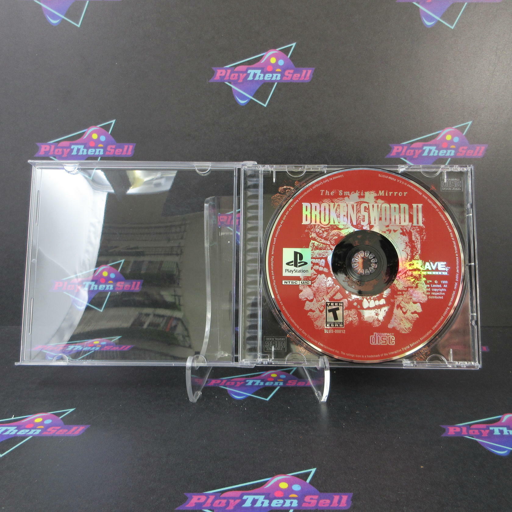 Broken Sword II The Smoking Mirror PS1 PlayStation 1 - Very Good