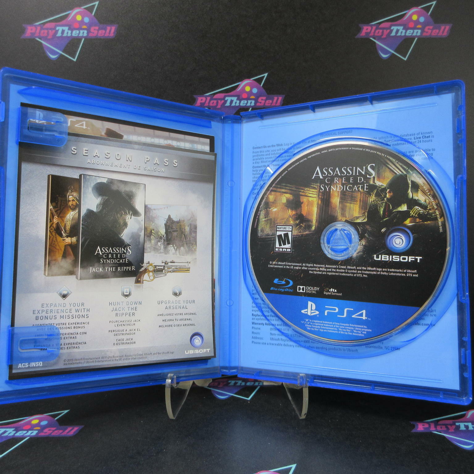 Assassins Creed Syndicate Limited Edition Playstation 4 AD - Very Good