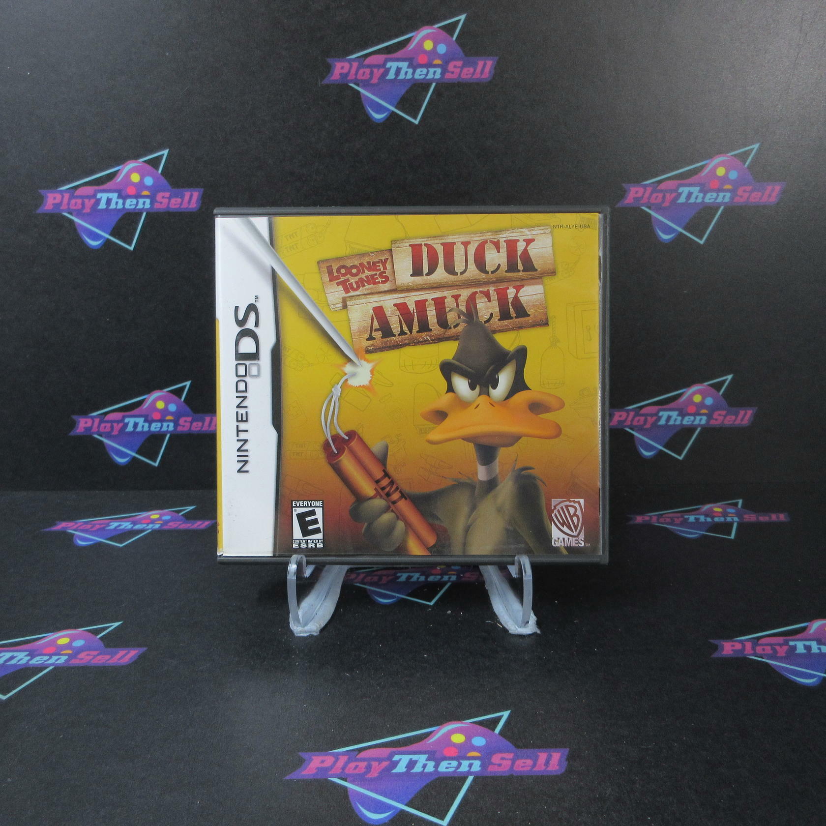 Looney Tunes Duck Amuck Nintendo DS AD Complete CIB - Very Good