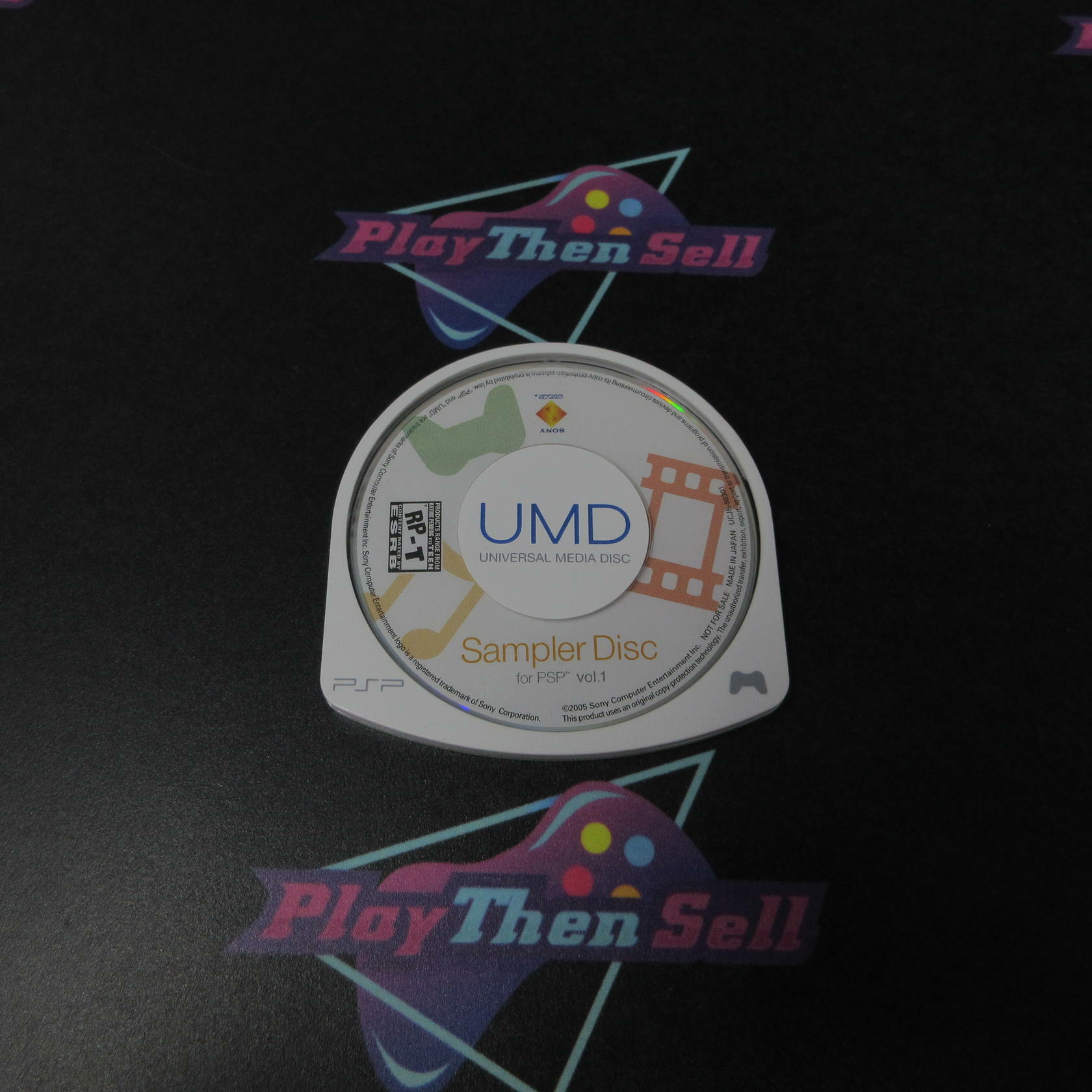 Sampler Disc For PSP Vol 1 Sony PSP Disc Only - Very Good