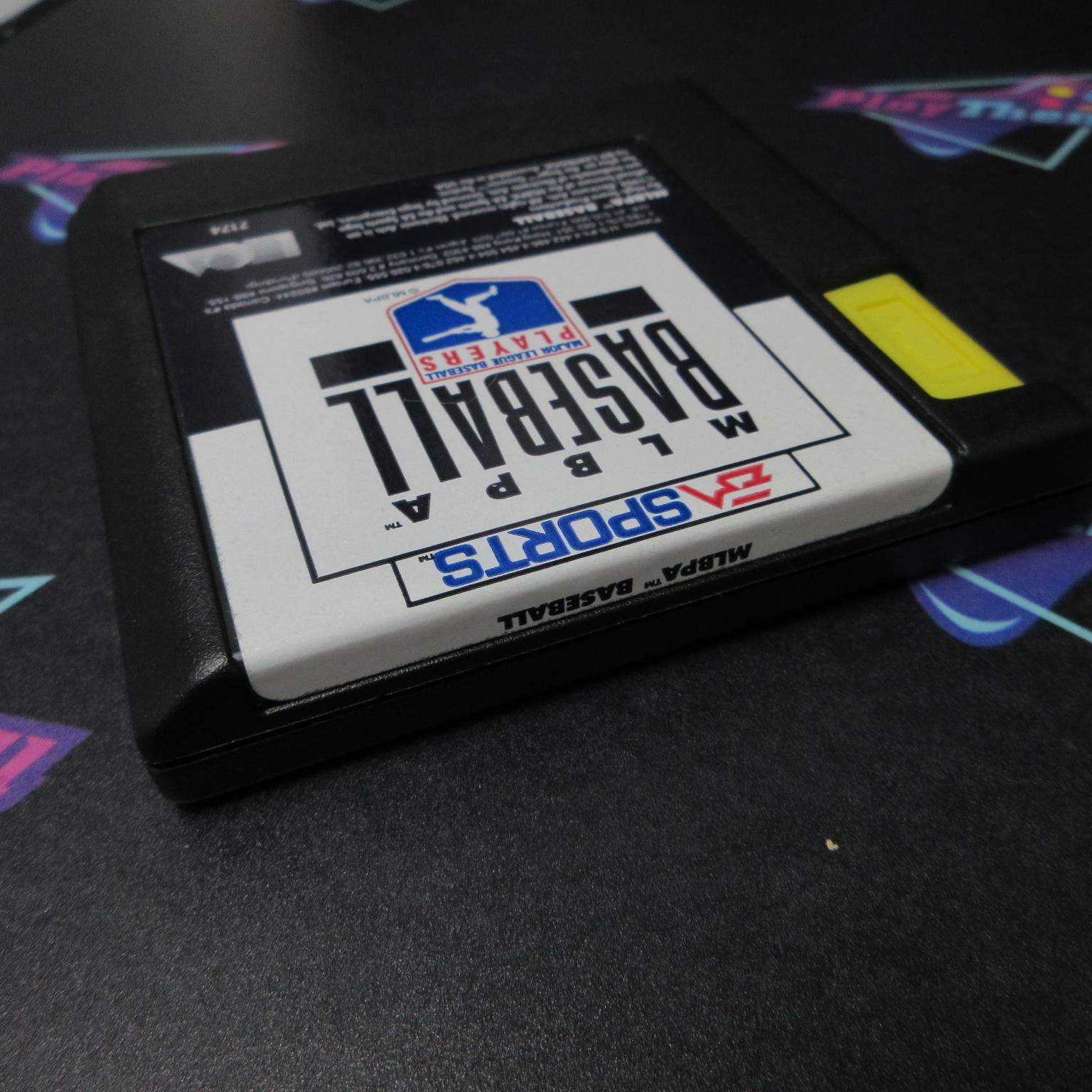 MLBPA Baseball + Reg Card Sega Genesis AD - Very Good