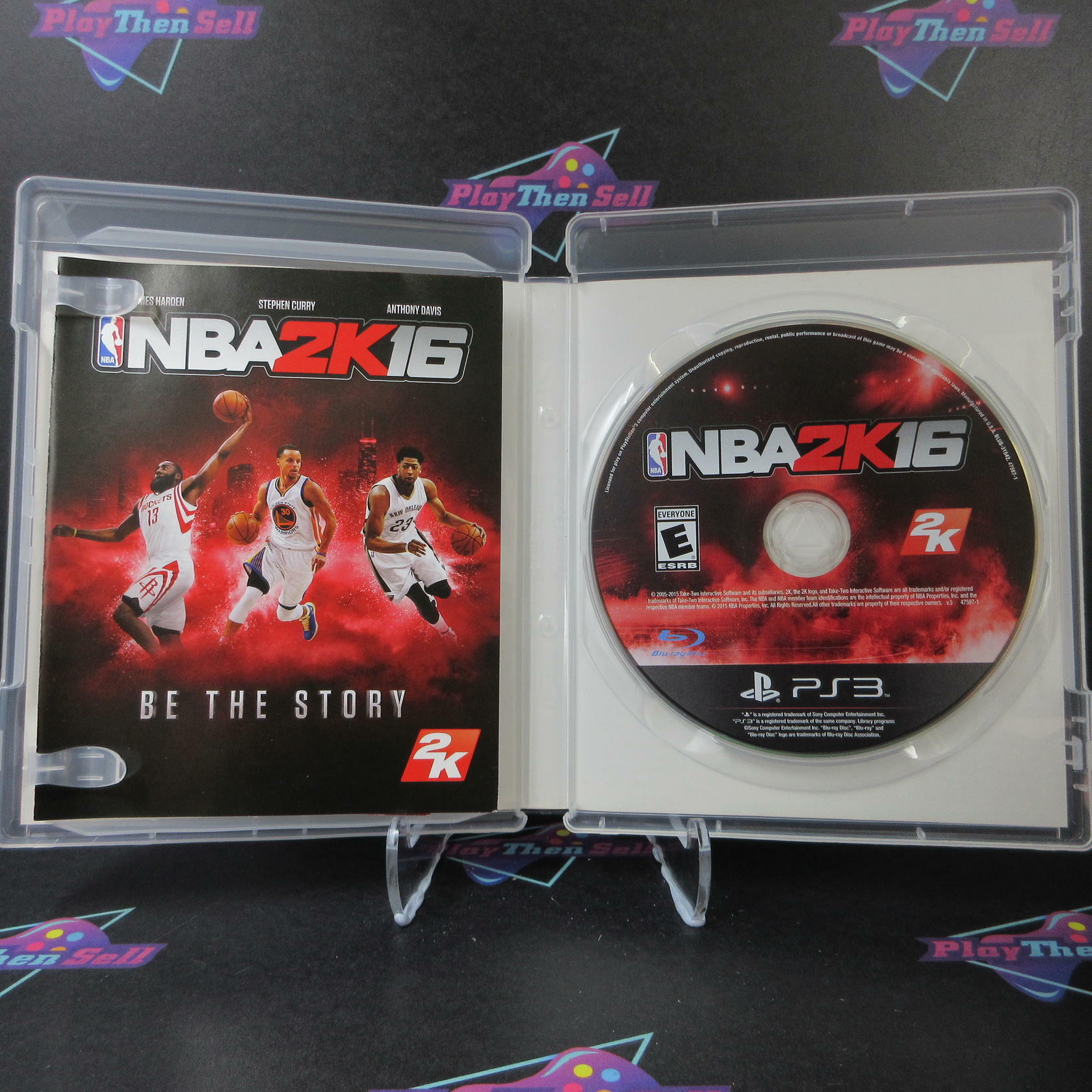 NBA 2K16 Stephen Curry Cover PS3 PlayStation 3 - Like New