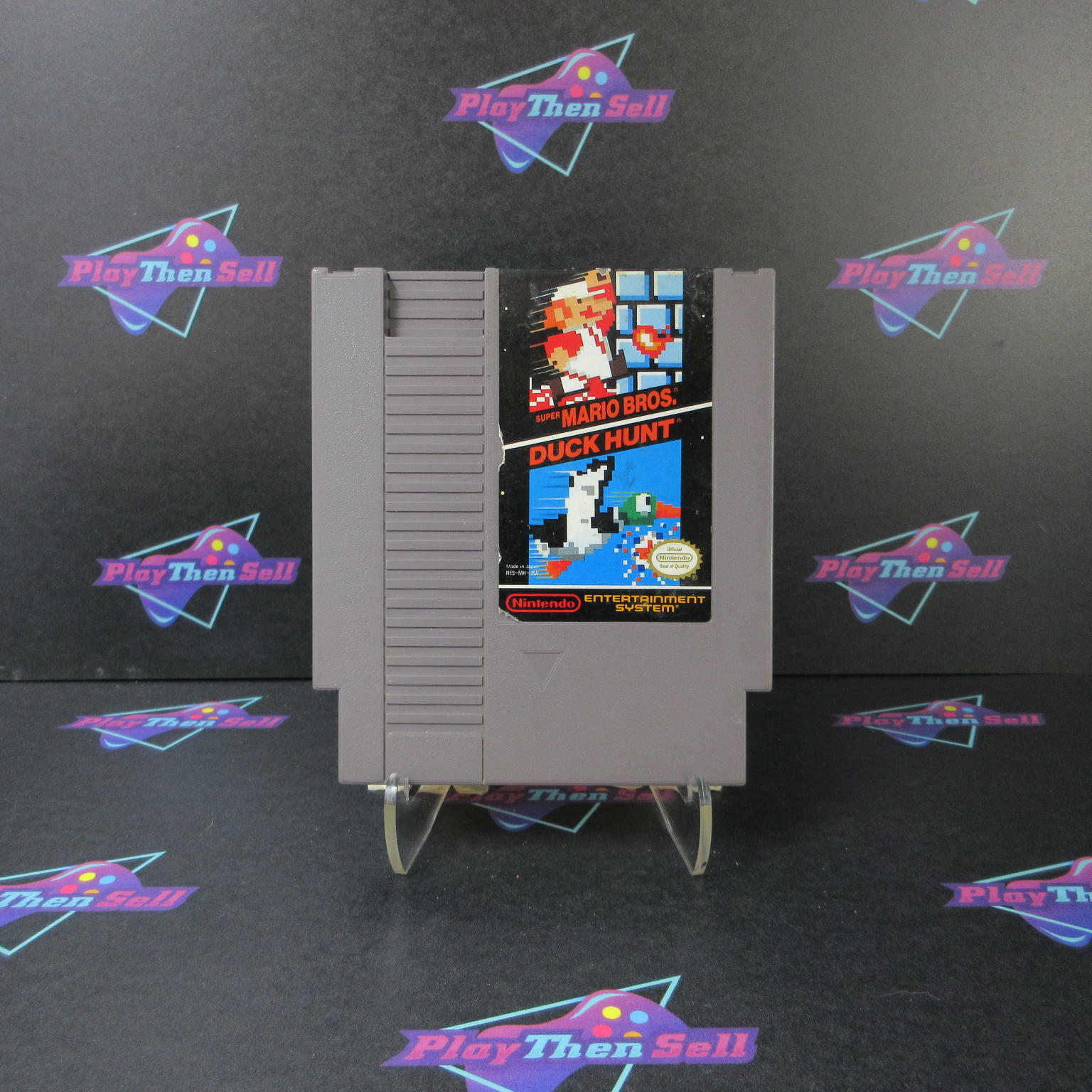Super Mario Bros. / Duck Hunt NES Nintendo Cart Only AD Tested - Very Good