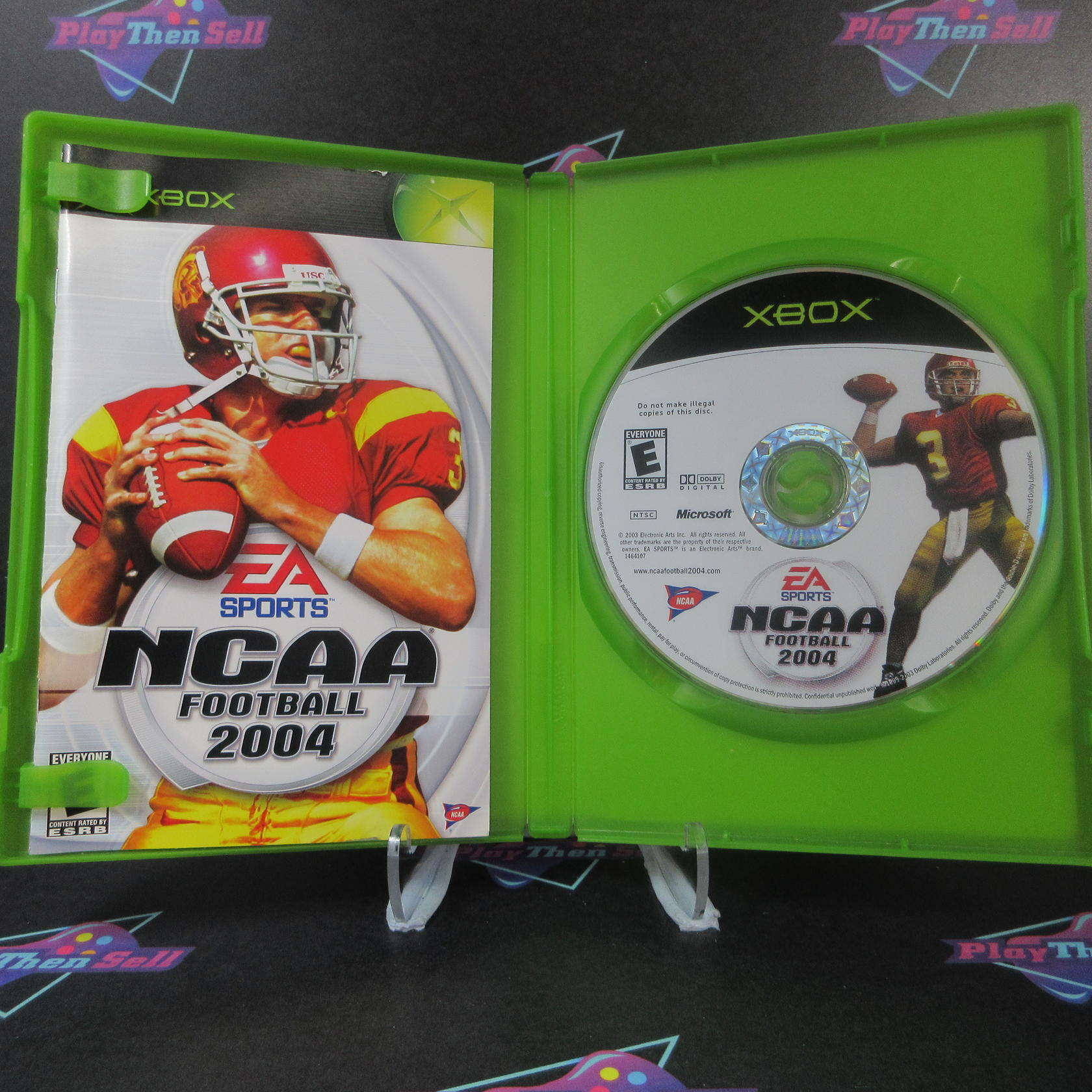 NCAA Football 2004 Xbox AD Complete CIB - Very Good