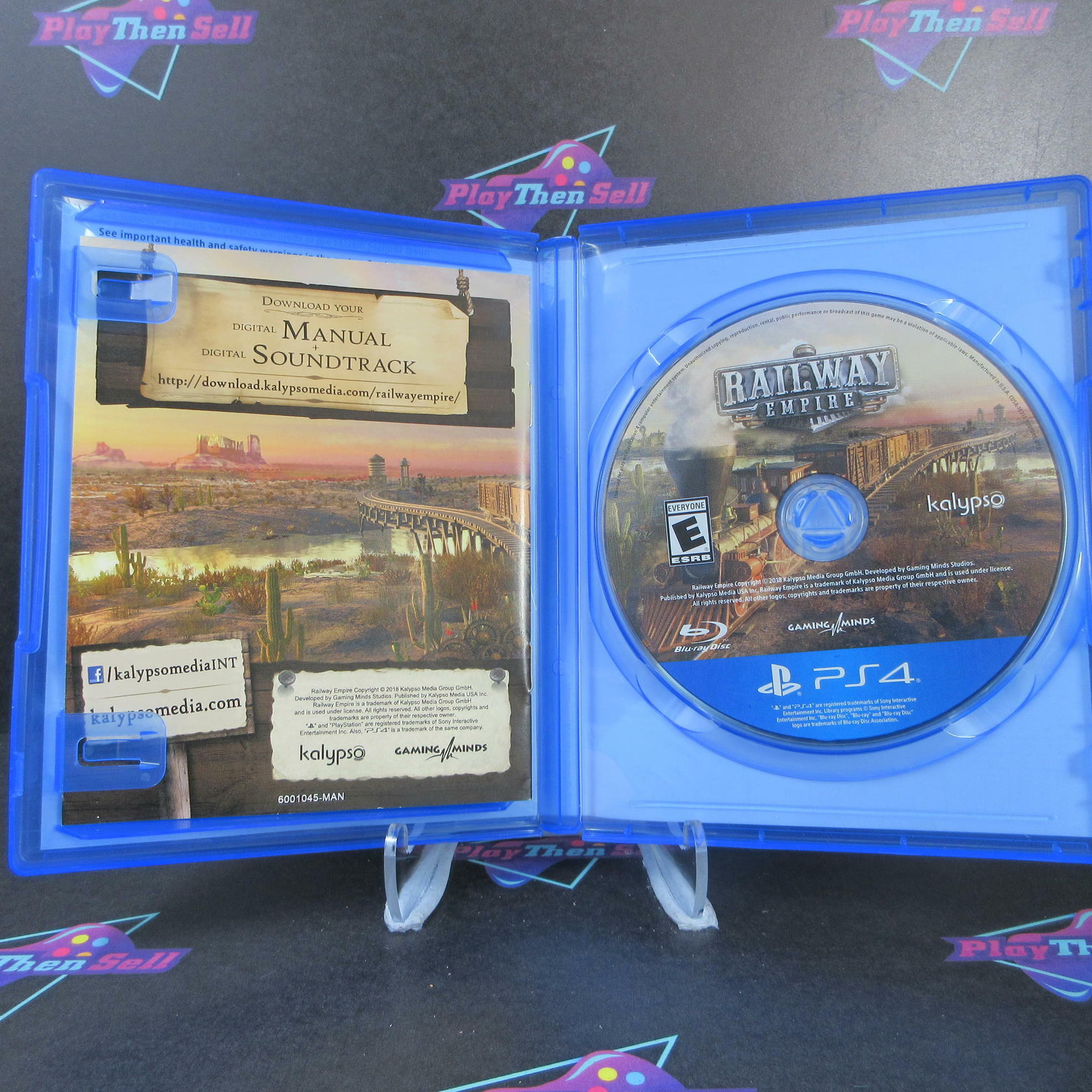 Railway Empire PS4 PlayStation 4 - Like New