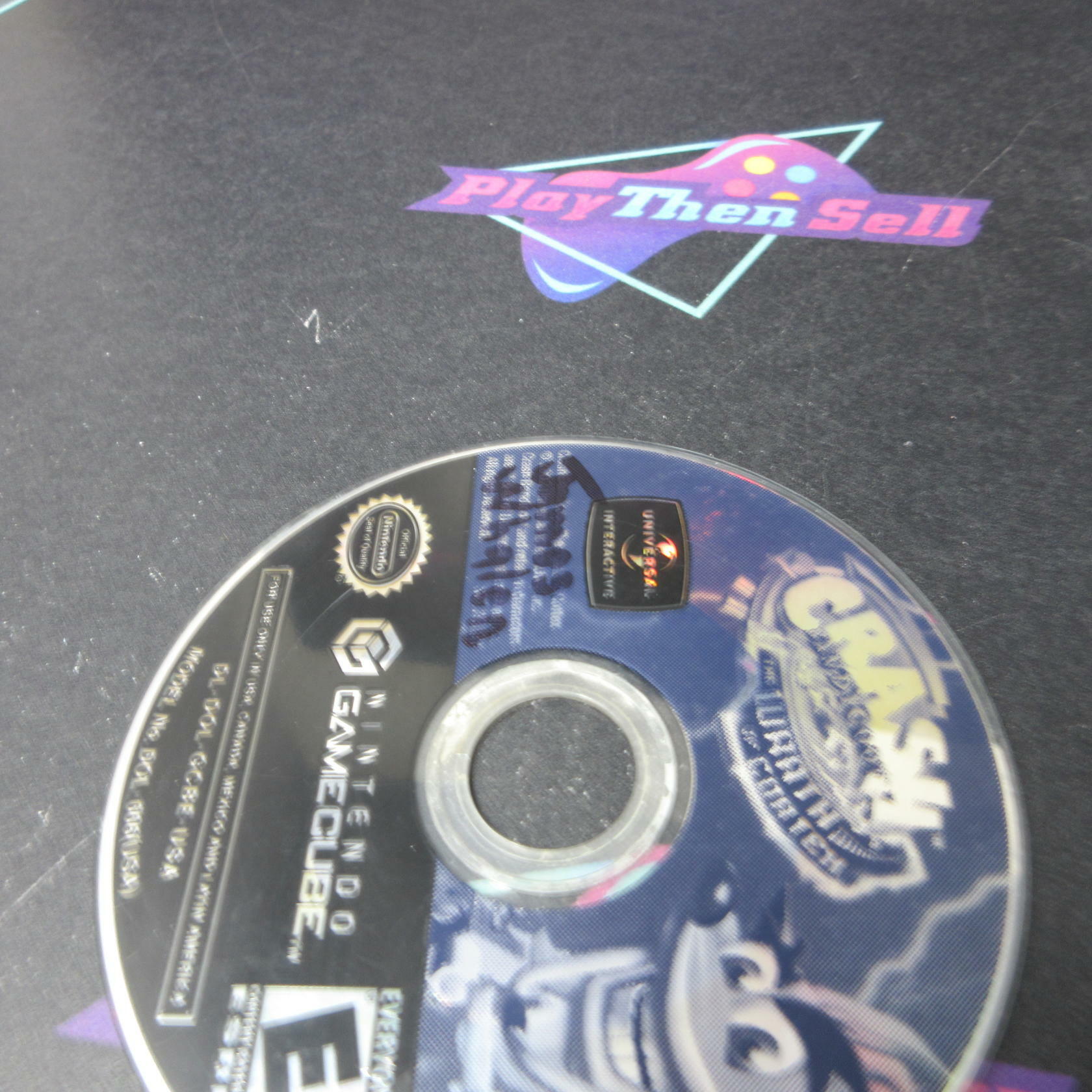 Crash Bandicoot the Wrath of Cortex Player's Choice Nintendo Gamecube AD/DD/NM - Very Good