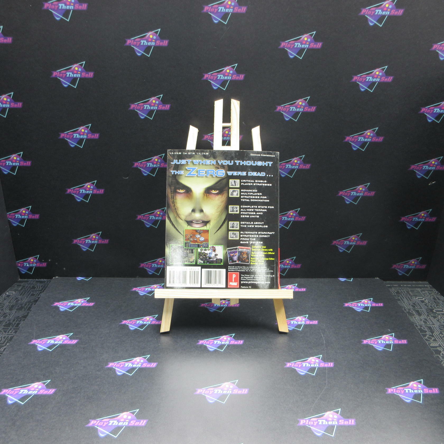 Starcraft Expansion Set Brood War Prima's Official Strategy Guide - Good