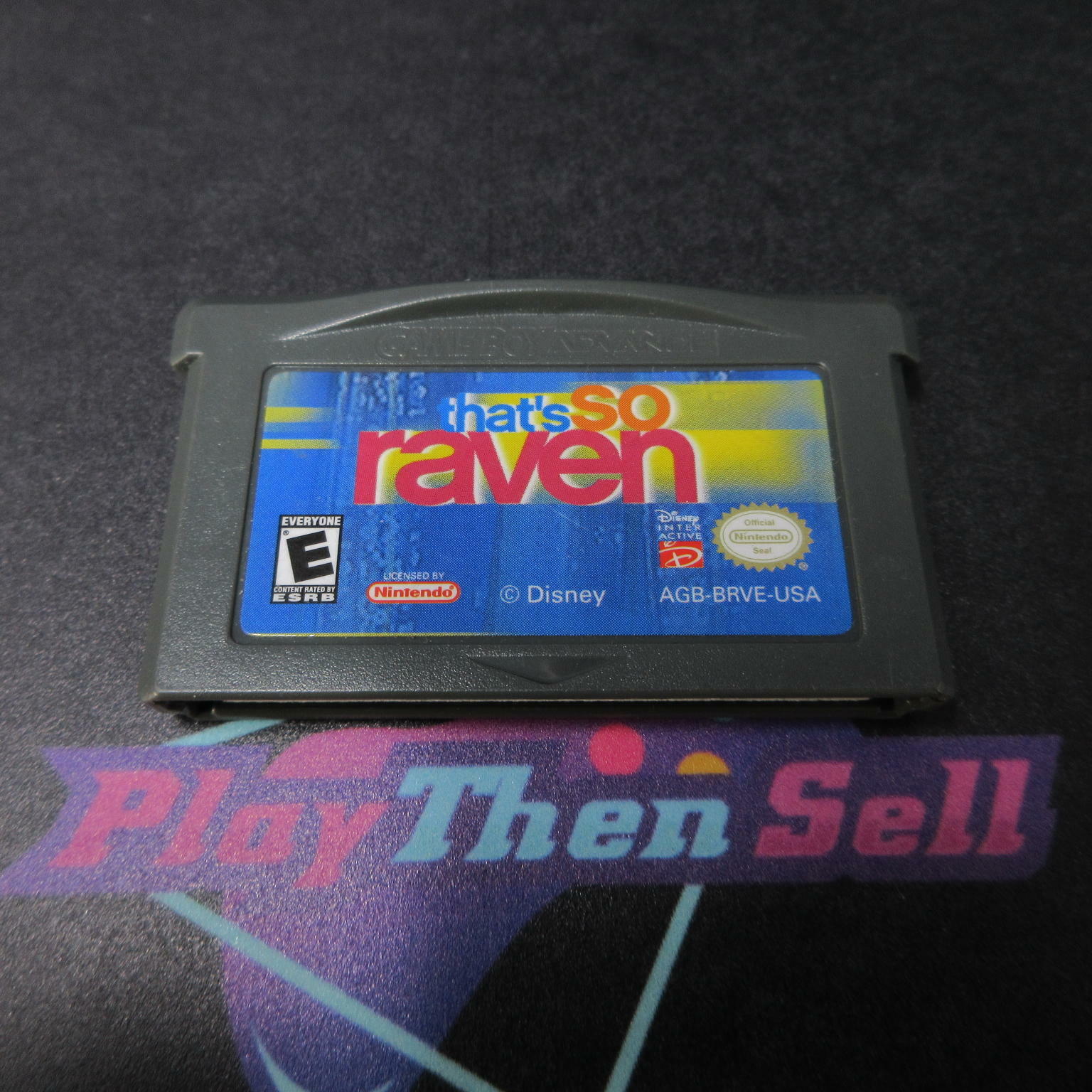 That's So Raven Gameboy Advance GBA Cart Only Authentic / Tested - Very Good