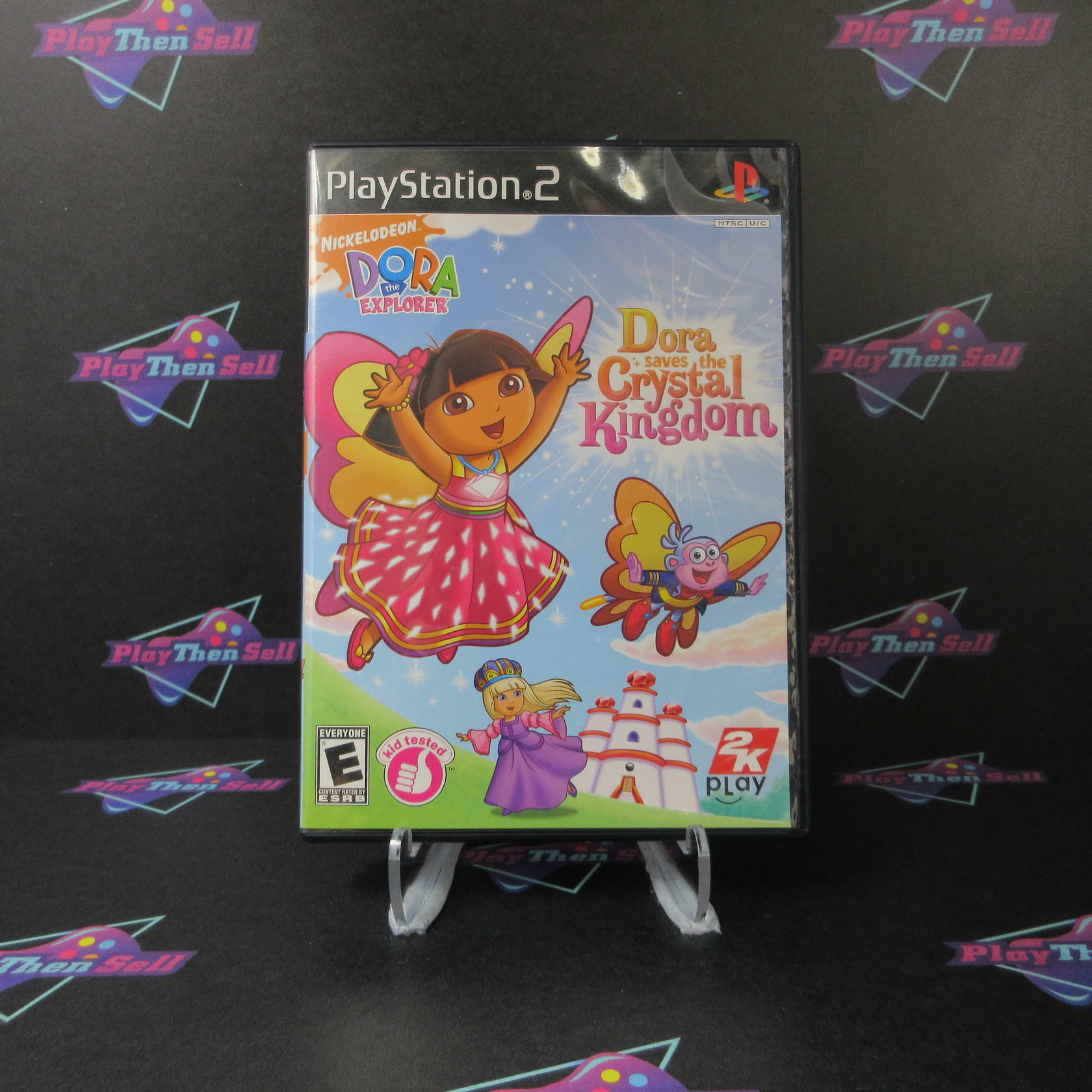 Dora the Explorer Dora Saves the Crystal Kingdom PS2 PlayStation 2 - Like New