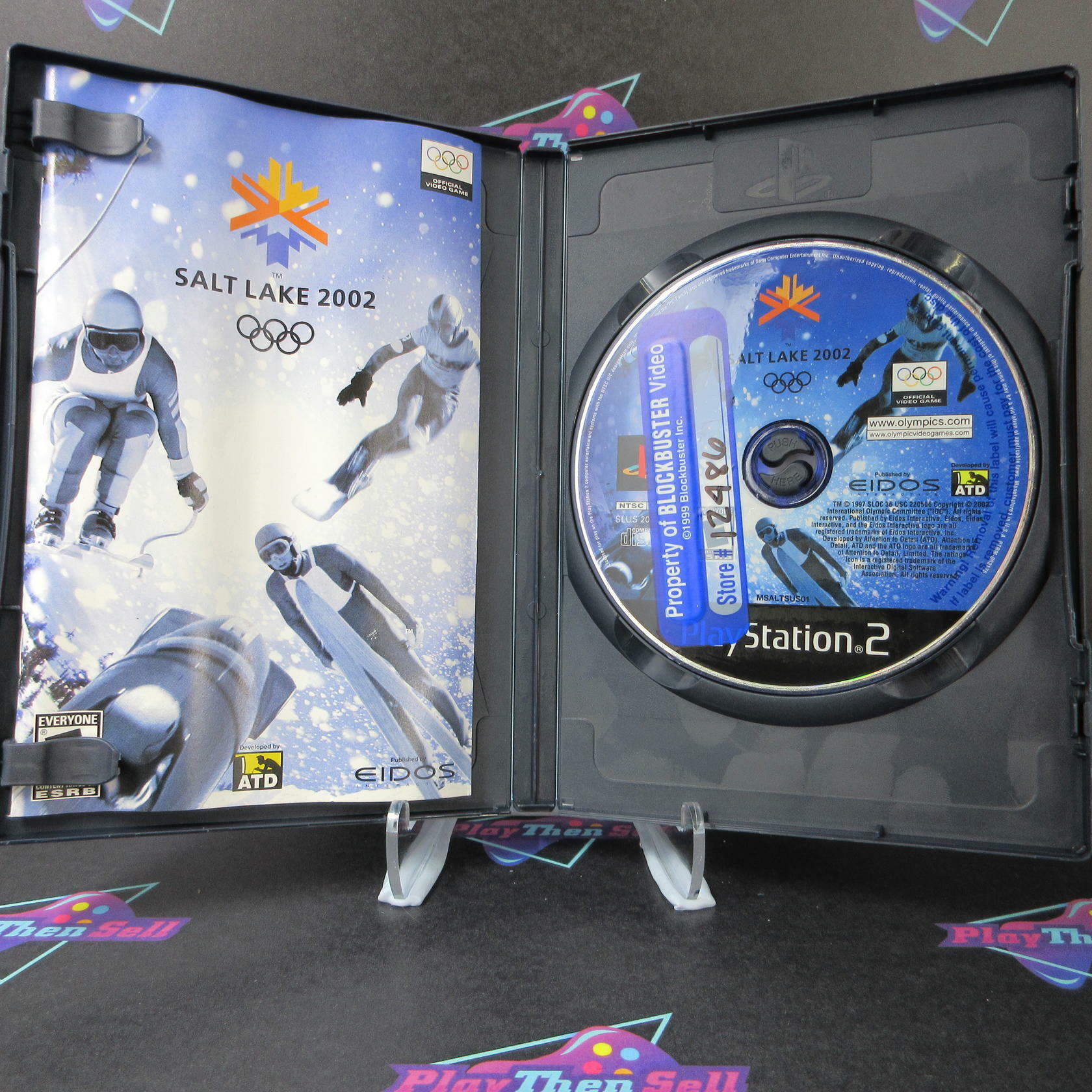 Salt Lake 2002 PS2 PlayStation 2 DD Complete CIB + Reg Card - Very Good