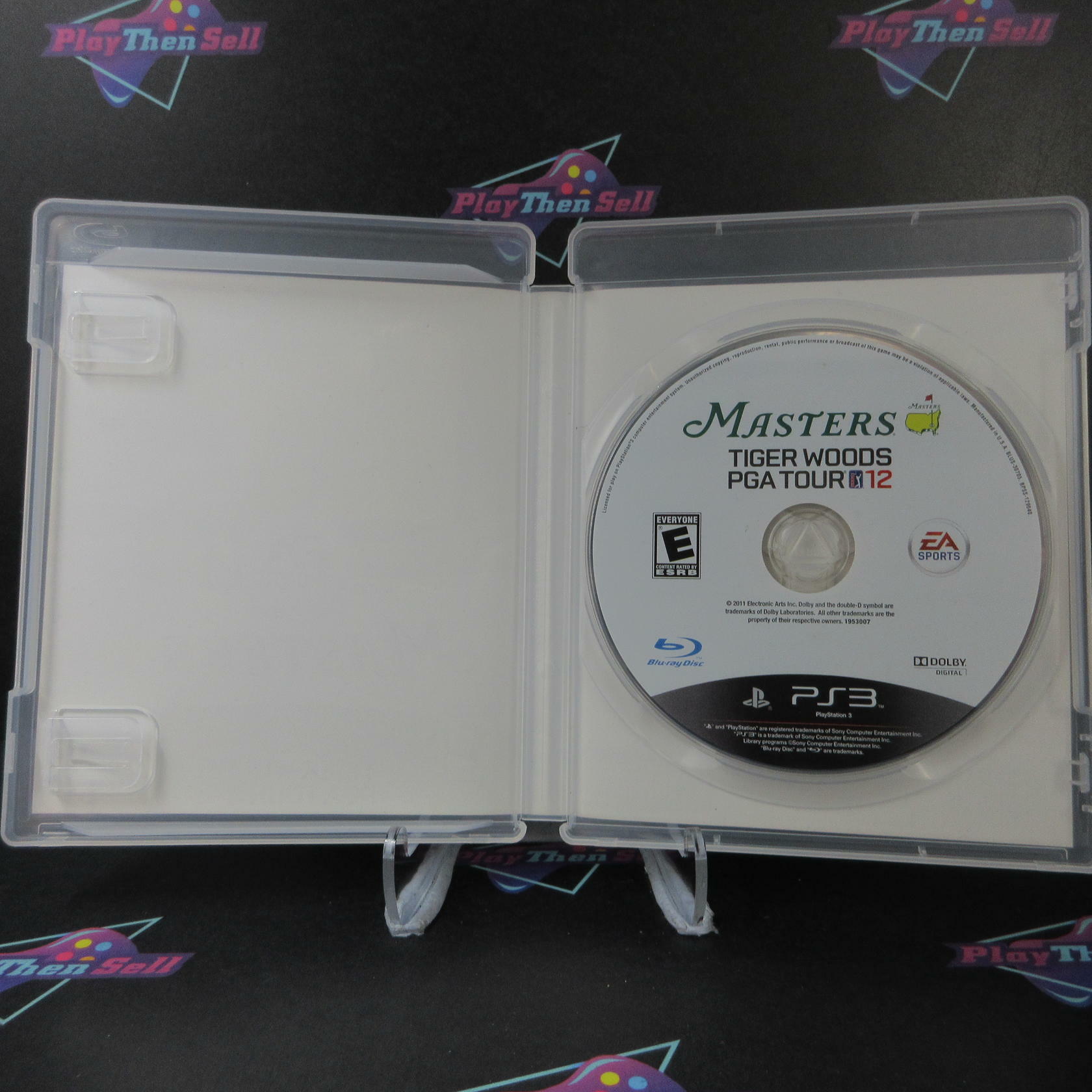 Tiger Woods PGA Tour 12 The Masters PS3 PlayStation 3 - Very Good