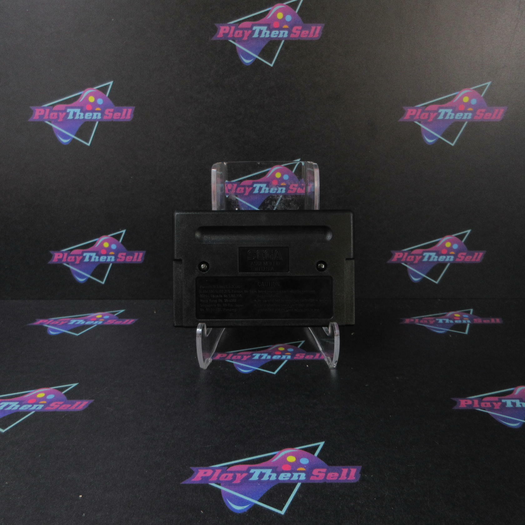 Troy Aikman Football + Reg Card/Poster Sega Genesis Boxed CS/NM - Very Good