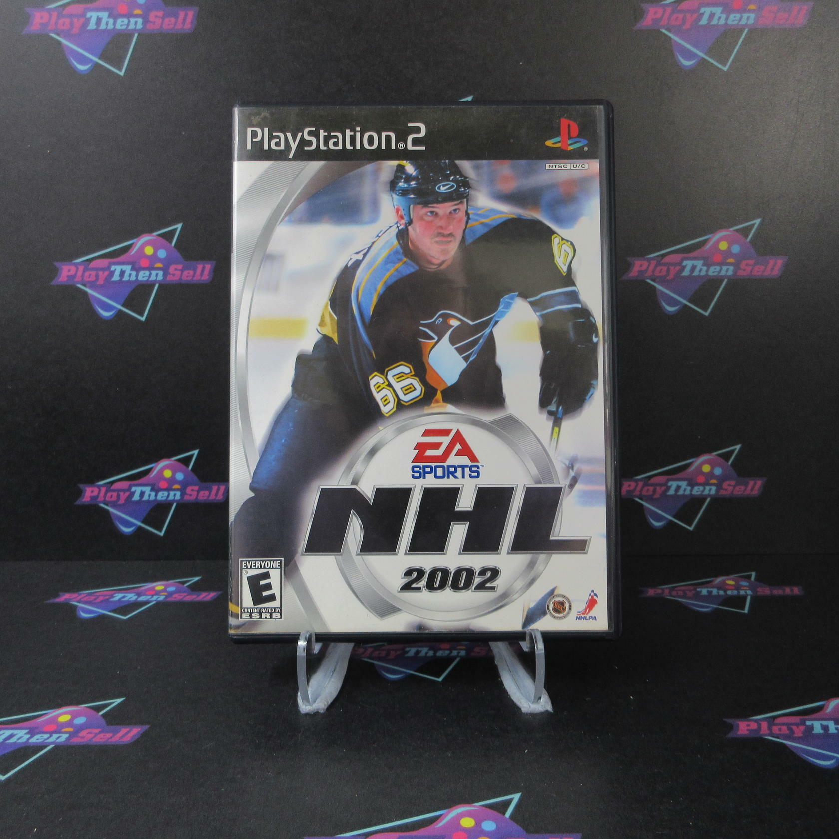NHL 2002 + Reg Card PS2 PlayStation 2 AD Complete CIB - Very Good