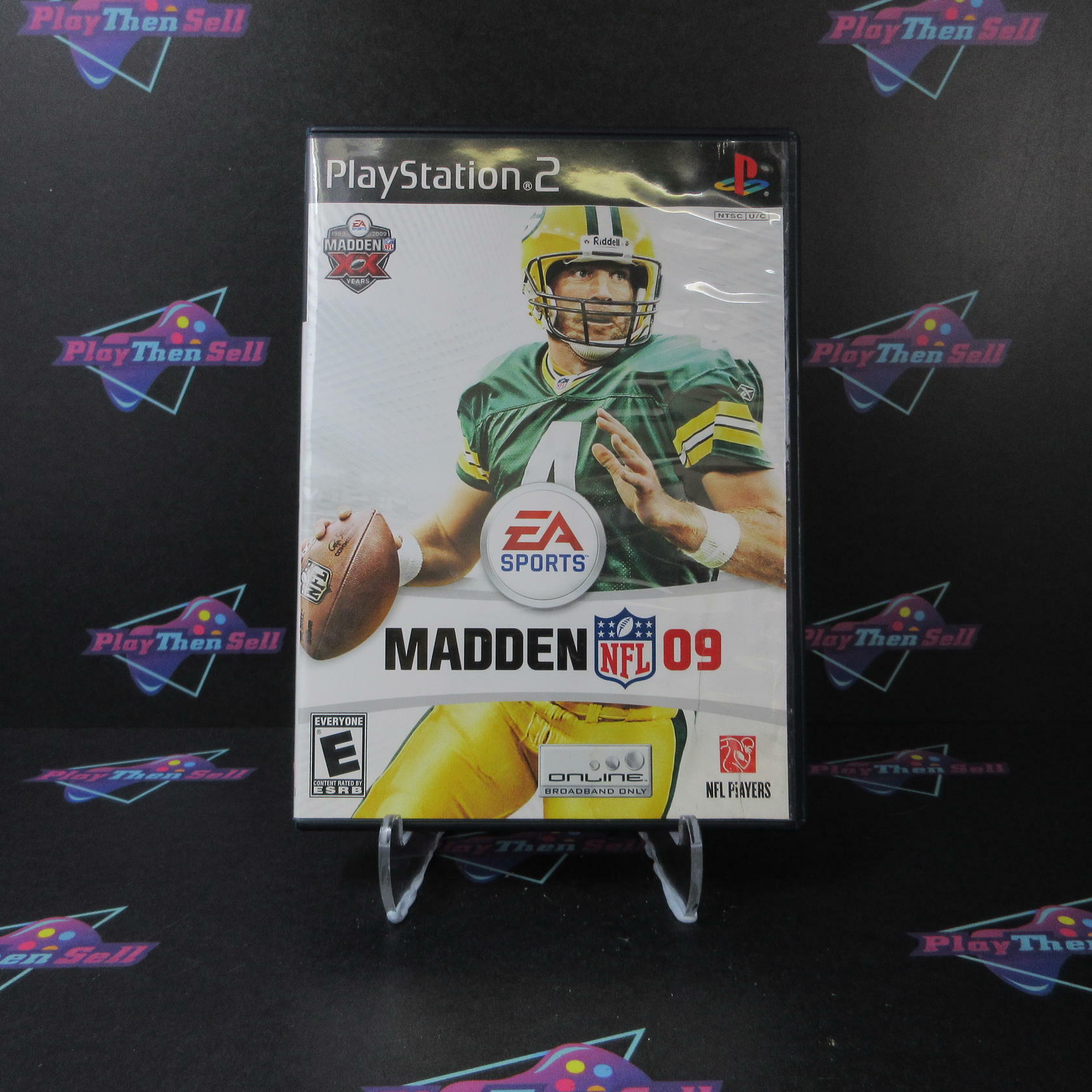 Madden NFL 09 PS2 PlayStation 2 AD/DD Complete CIB - Very Good