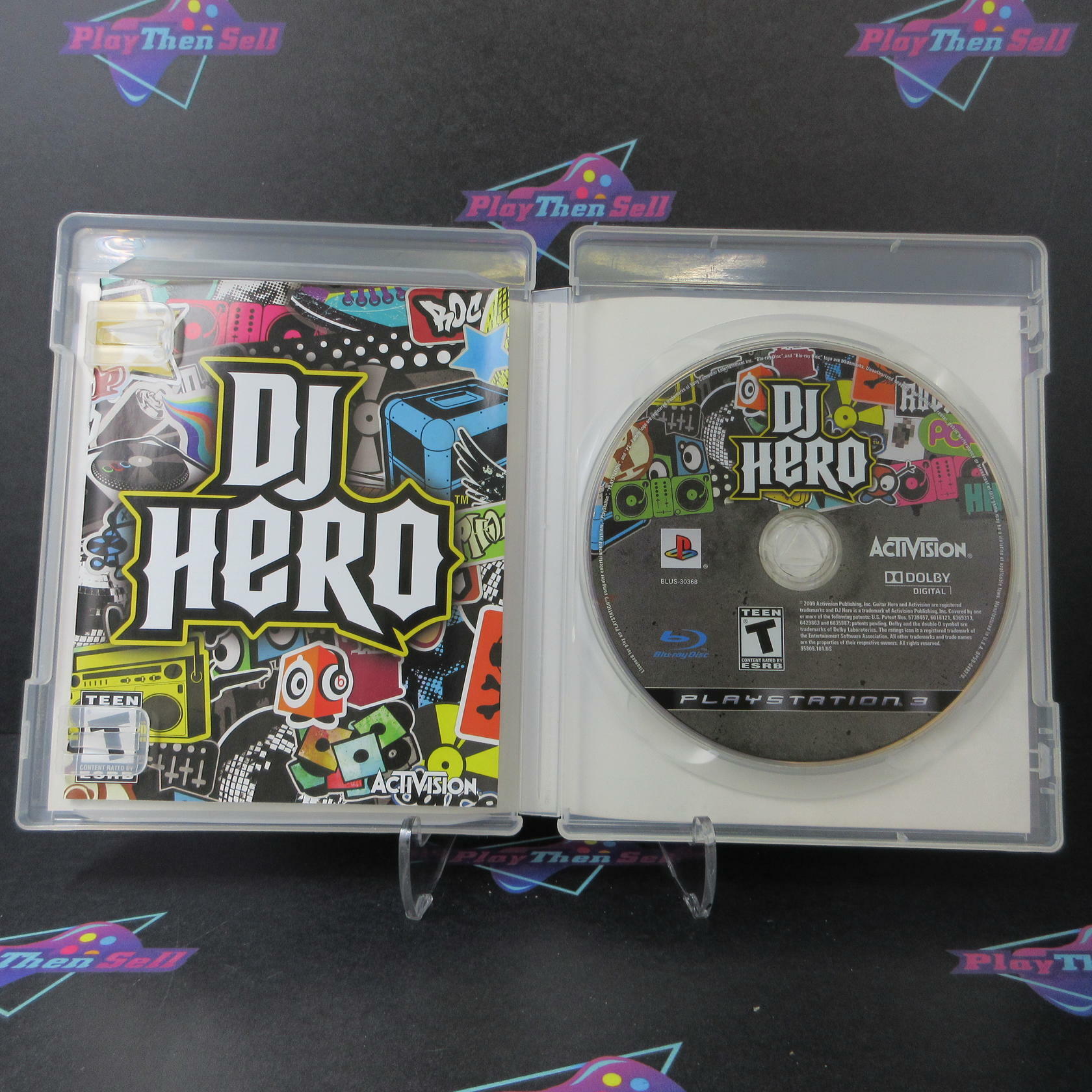 DJ Hero PS3 PlayStation 3 Complete - Very Good