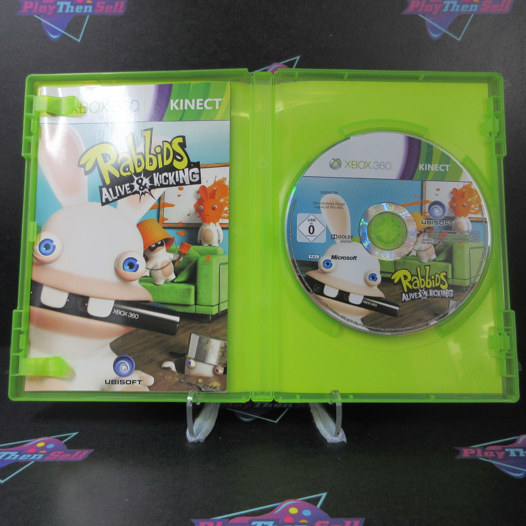 Raving Rabbids Alive and Kicking Xbox 360 PAL - Like New