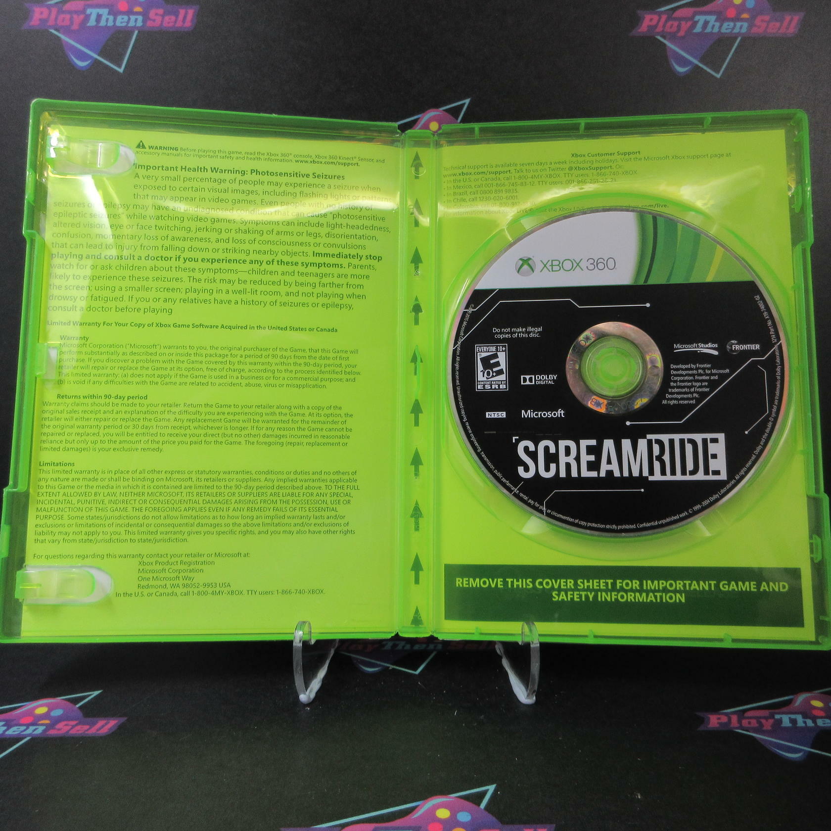 ScreamRide Xbox 360 - Like New