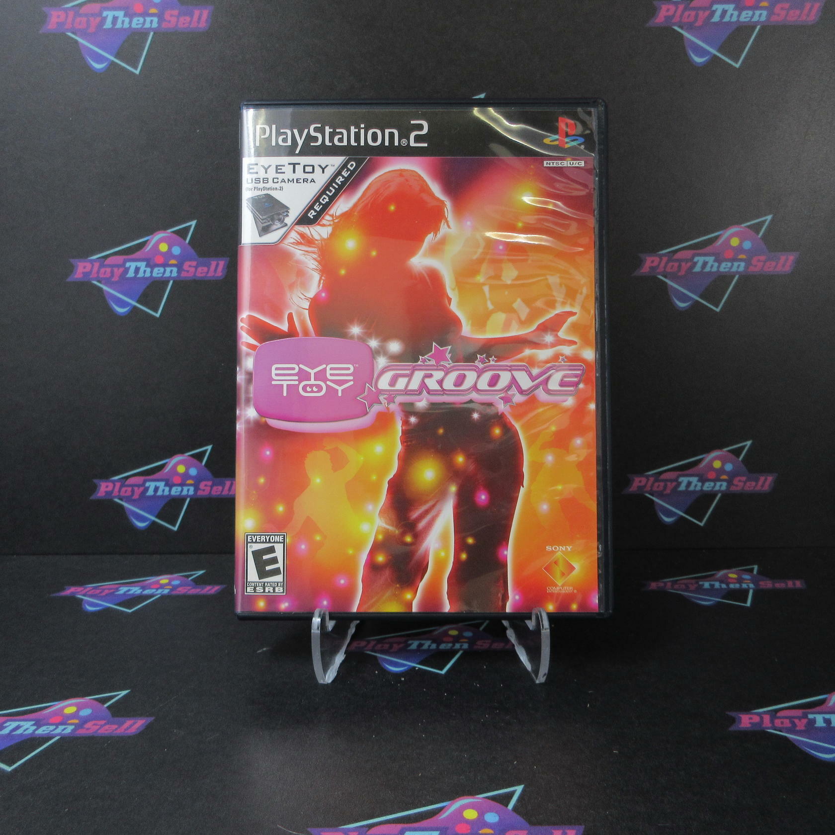 Eye Toy Groove PS2 PlayStation 2 + Reg Card - Like New