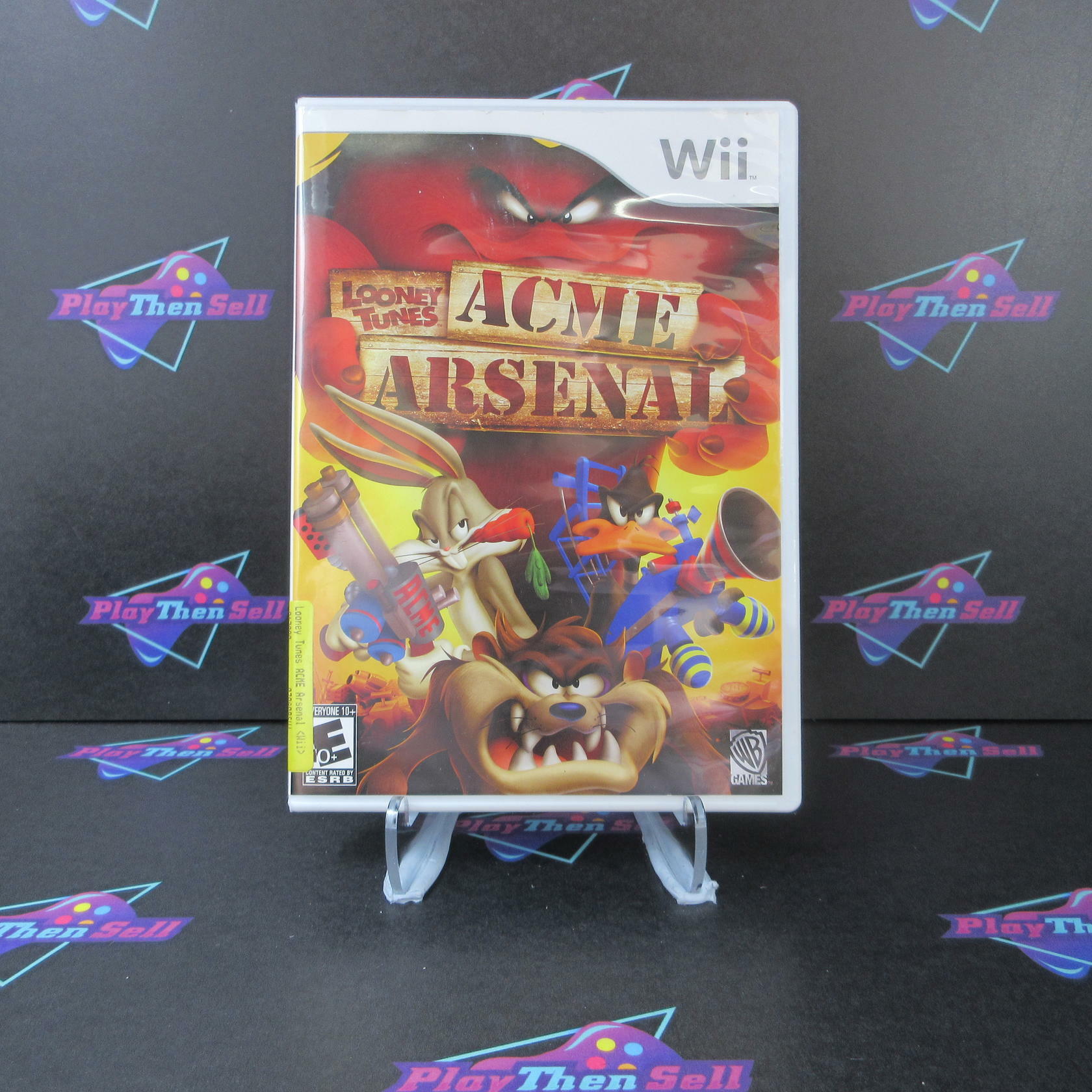 Looney Toons Acme Arsenal Nintendo Wii AD Complete CIB - Very Good