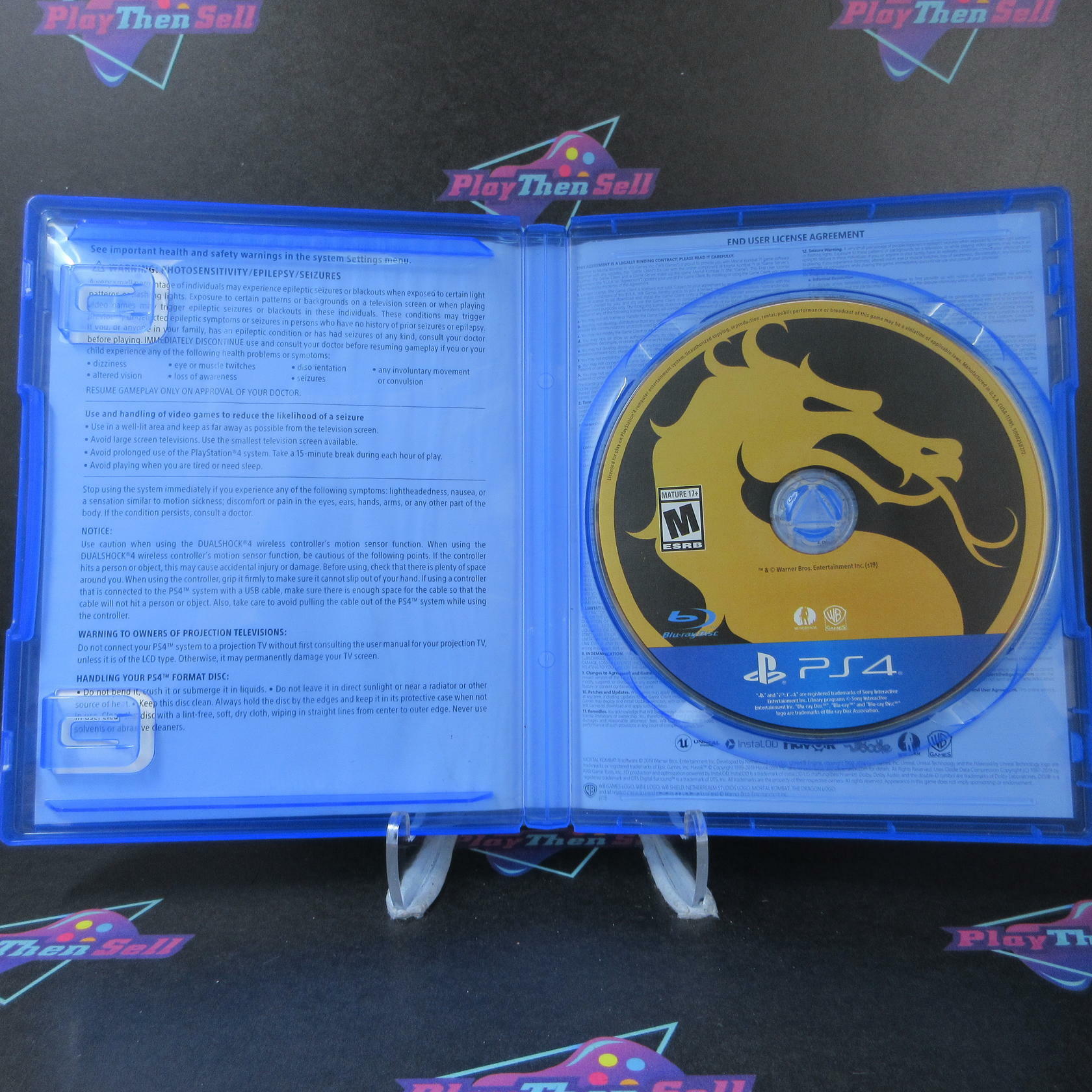 Mortal Kombat 11 PS4 PlayStation 4 AD - Very Good