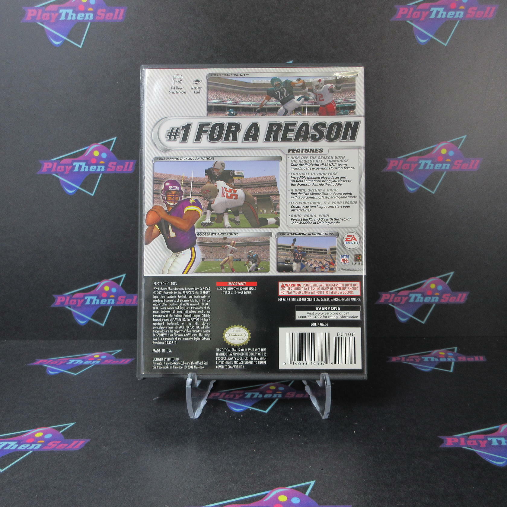 Madden NFL 2002 Nintendo Gamecube - Like New