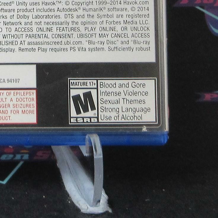 Assassin's Creed Unity Limited Edition PS4 PlayStation 4 AD Complete CIB - Very Good