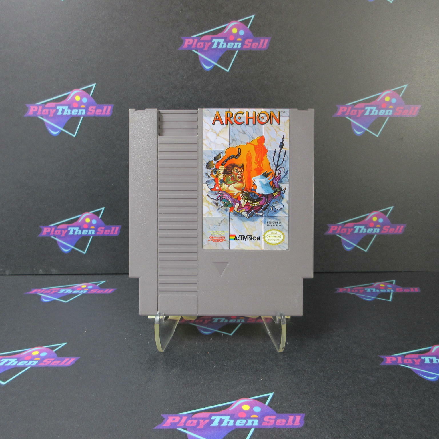 Archon Nintendo NES Cartridge Only Authentic / Tested - Very Good