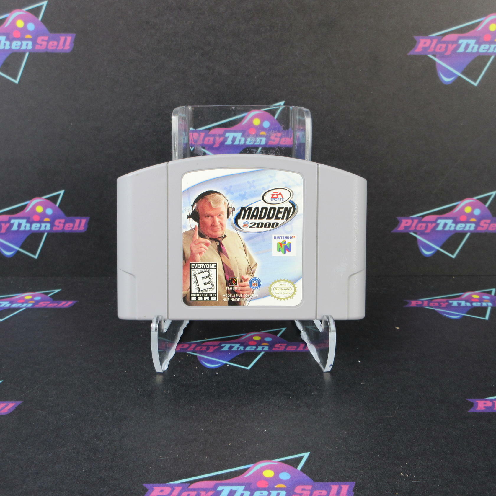 Madden NFL 2000 - Nintendo 64 Cart Only Authentic / Tested - Very Good