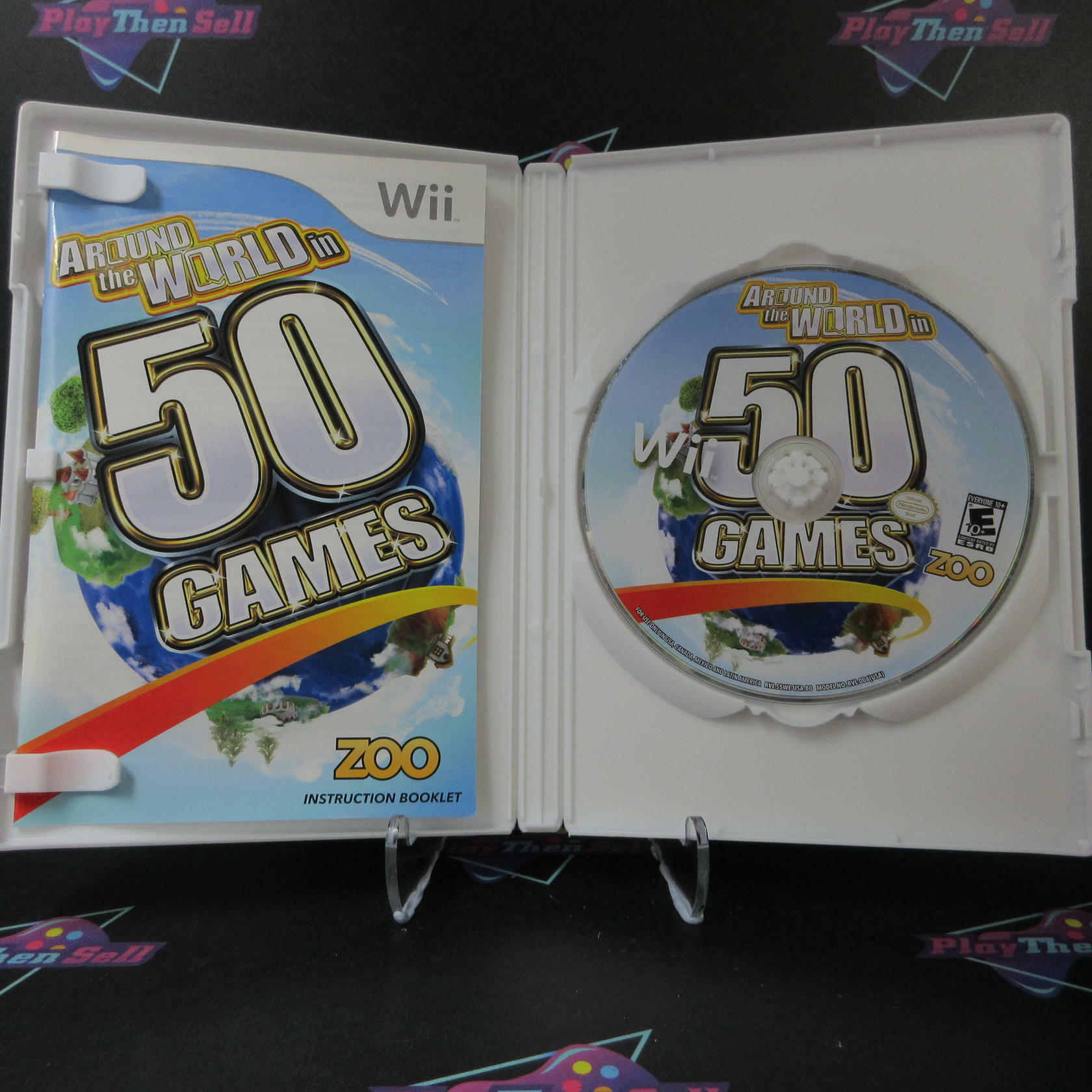 Around The World in 50 Games Nintendo Wii - Like New