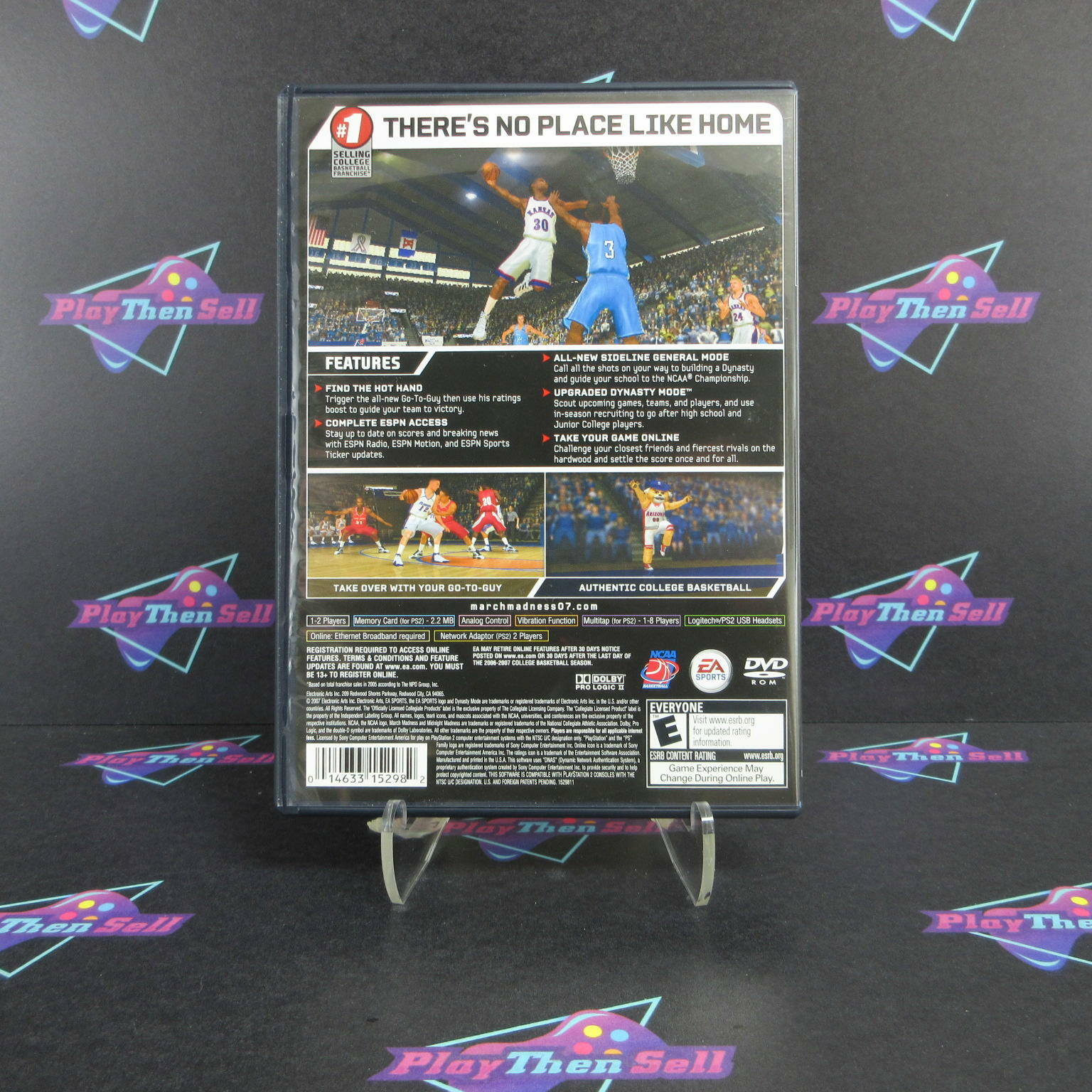 NCAA March Madness 07 PS2 PlayStation 2 - Like New