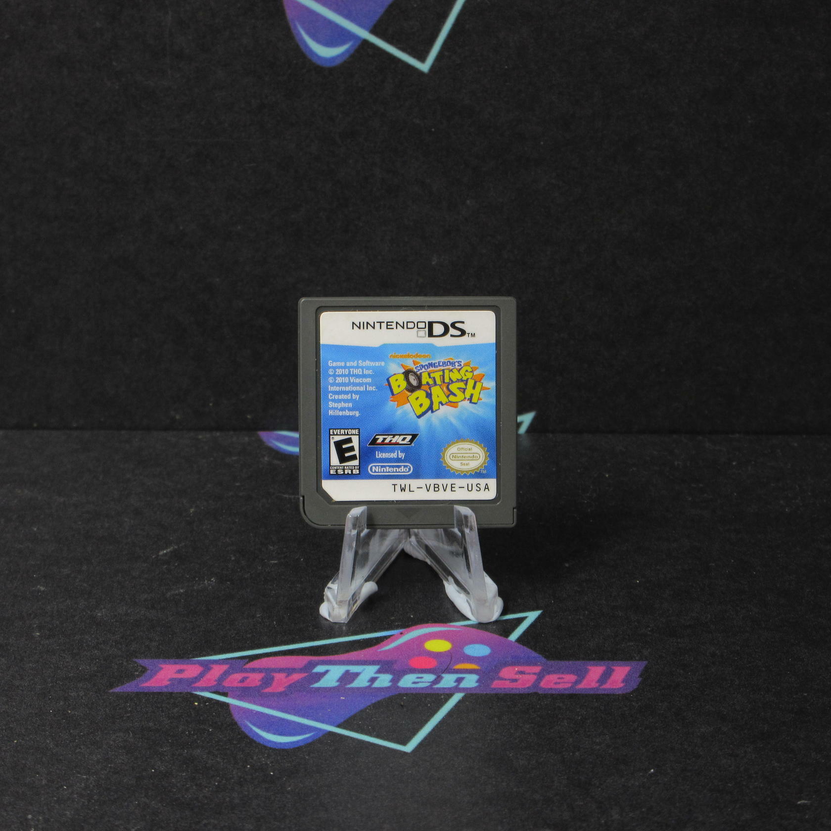 Spongebob Boating Bash - Nintendo DS Cart Only Authentic / Tested - Very Good