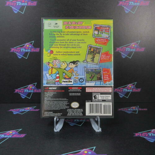 Ed, Edd 'n Eddy The Mis-Edventures Nintendo Gamecube + Reg Card - Like New