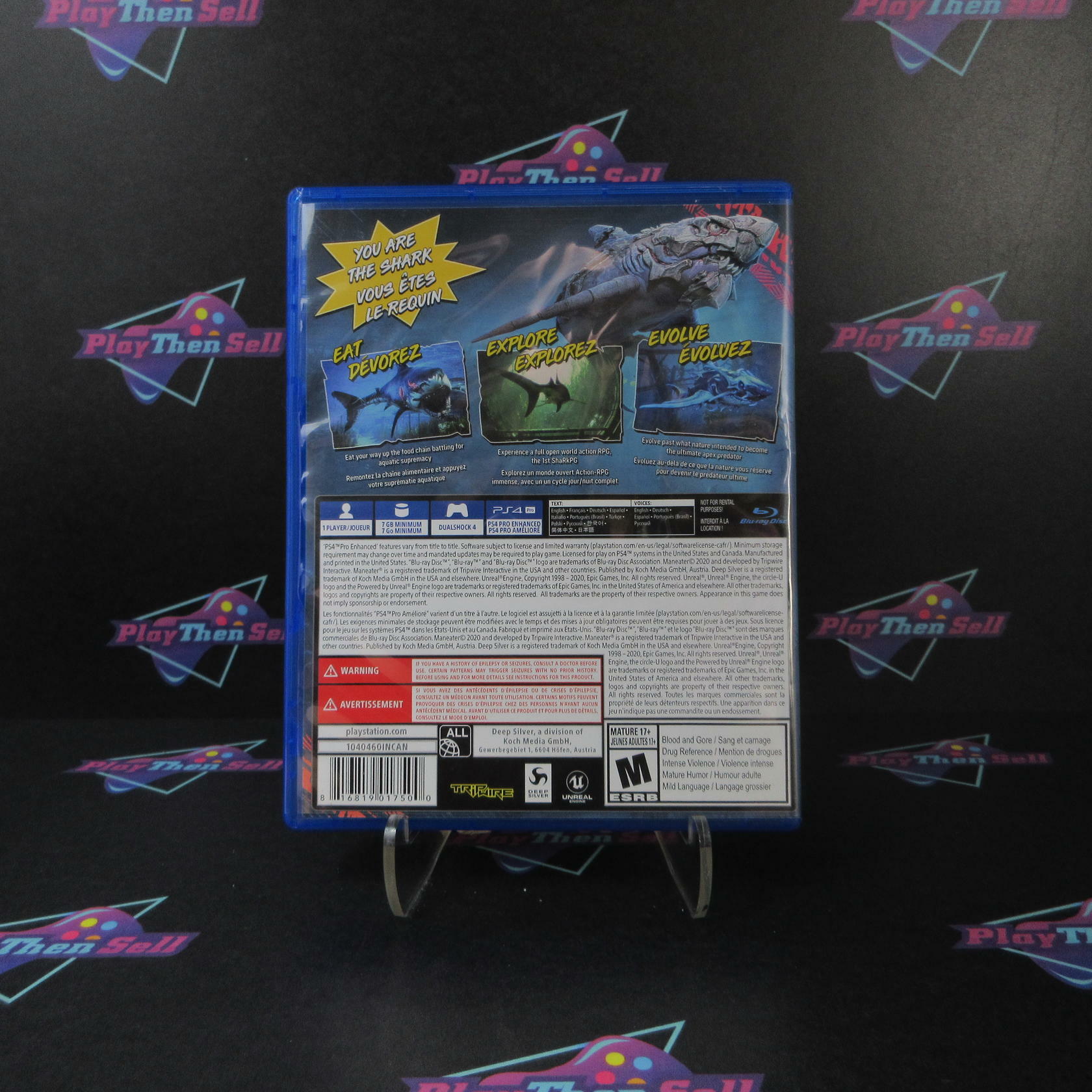 Maneater PS4 PlayStation 4 - Like New