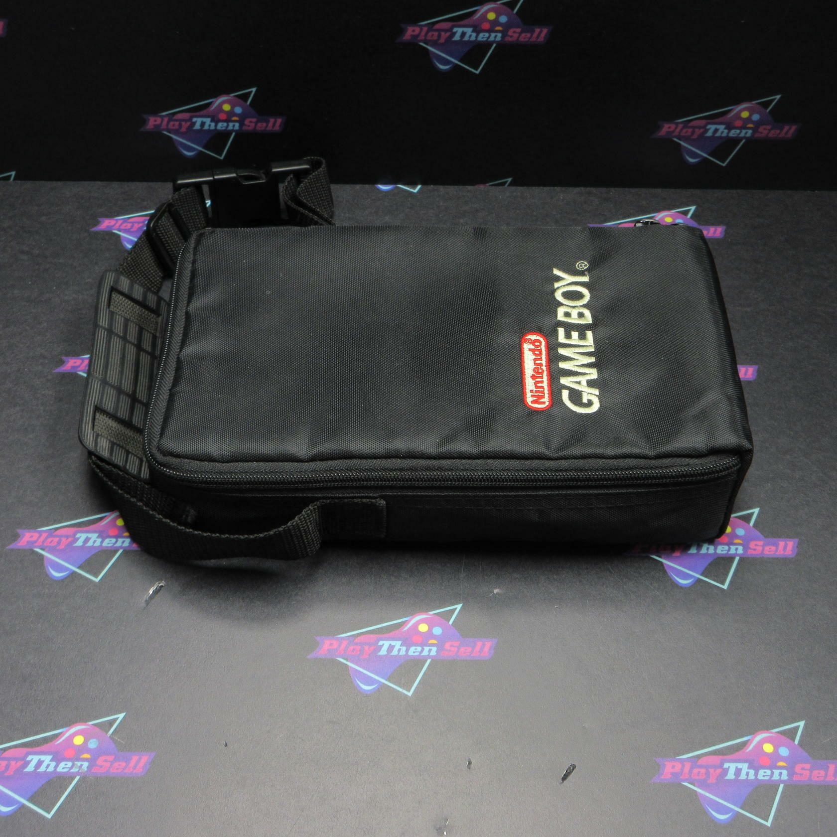 Nintendo Game Boy Pocket Yellow MGB-001 Handheld Console + Carrying Bag Tested - Good